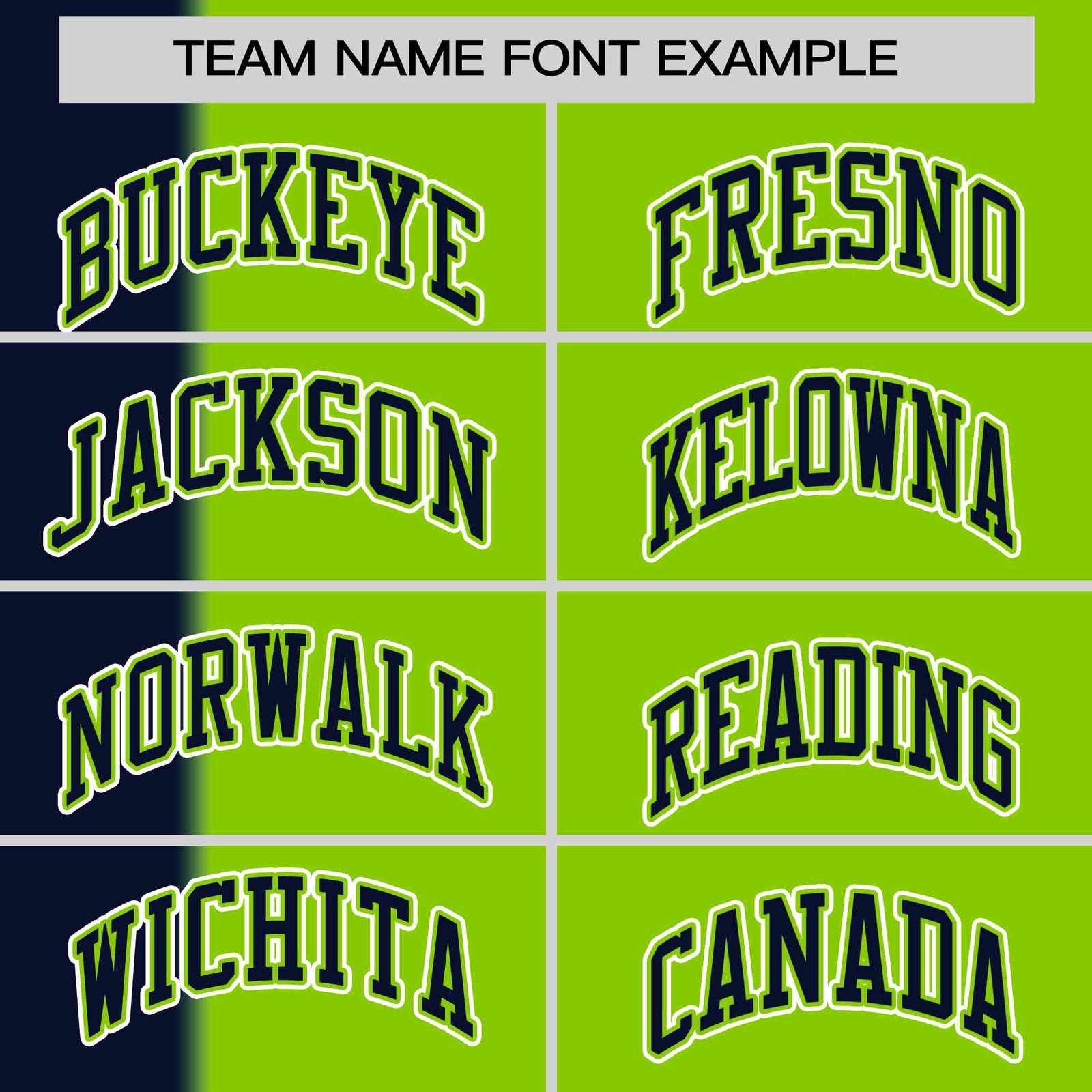 Custom Navy Neon Green Gradient Stripe Fashion Authentic Two-Button Softball Jersey