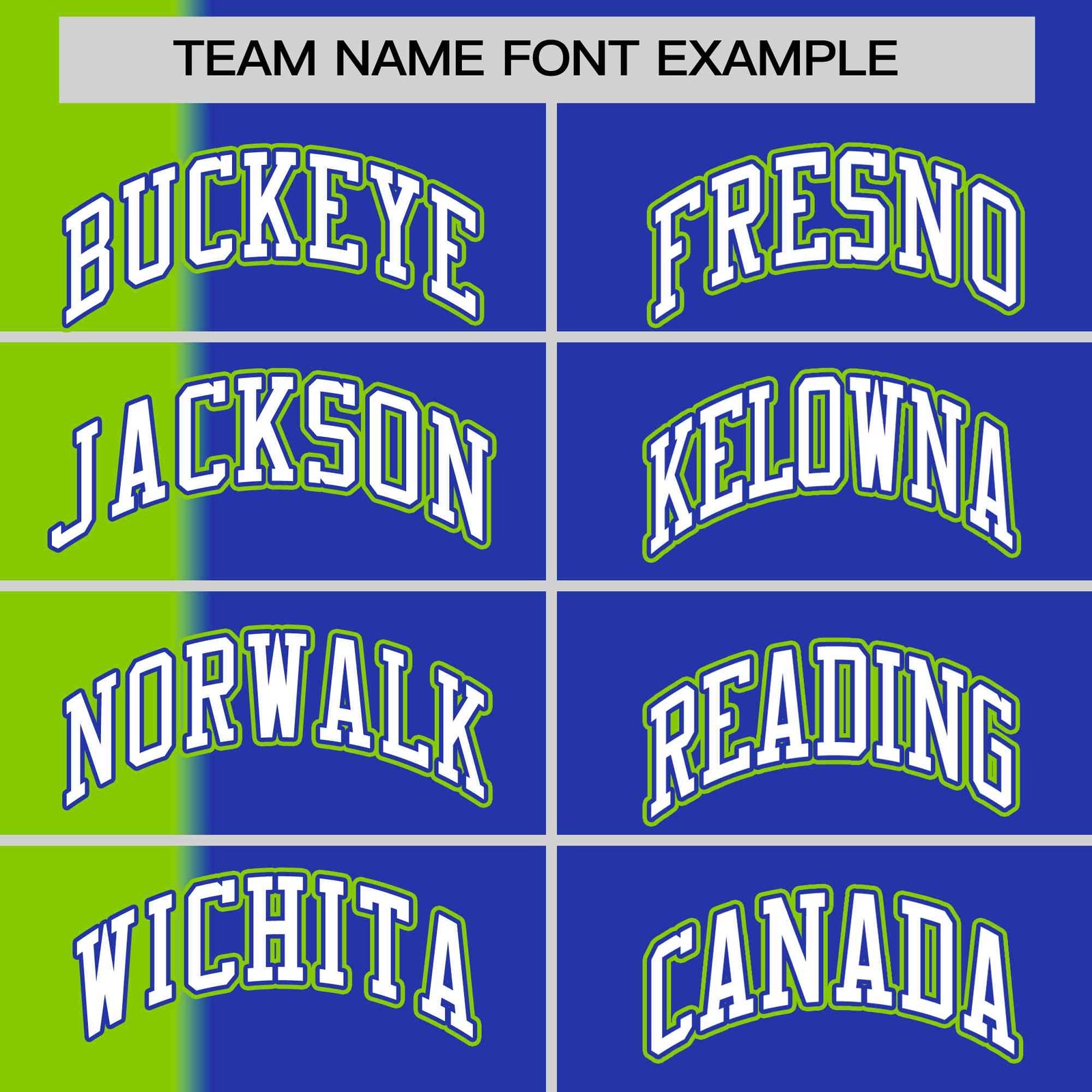 Custom Neon Green Royal Gradient Stripe Fashion Authentic Two-Button Softball Jersey