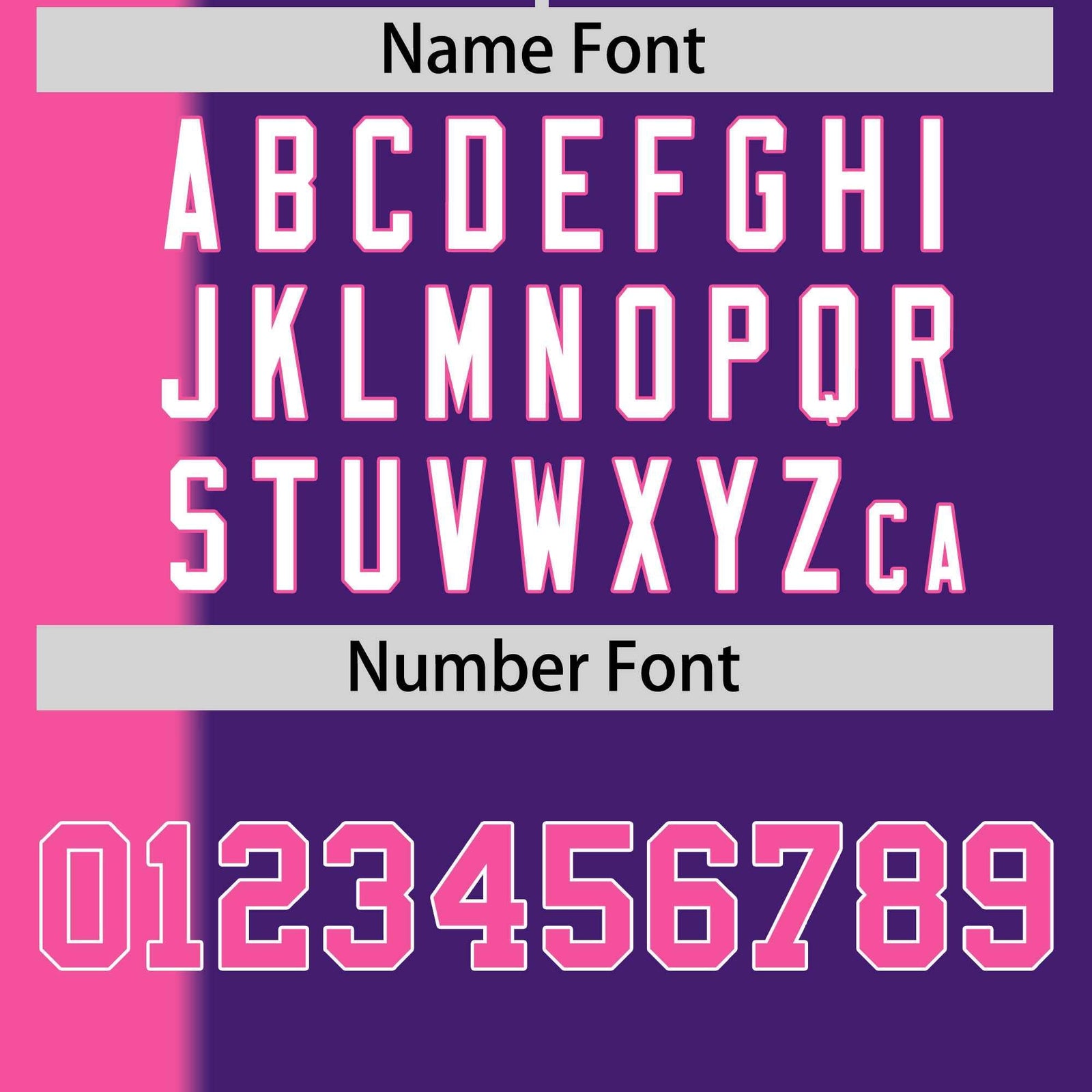 Custom Pink Purple Gradient Stripe Fashion Authentic Two-Button Softball Jersey