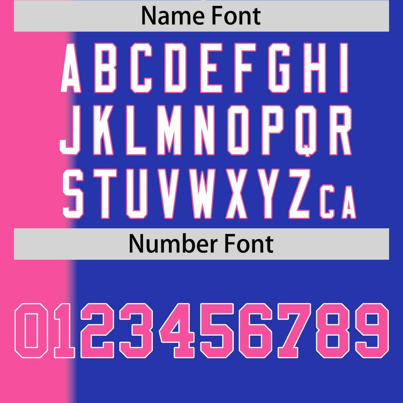 Custom Pink Royal Gradient Stripe Fashion Authentic Two-Button Softball Jersey