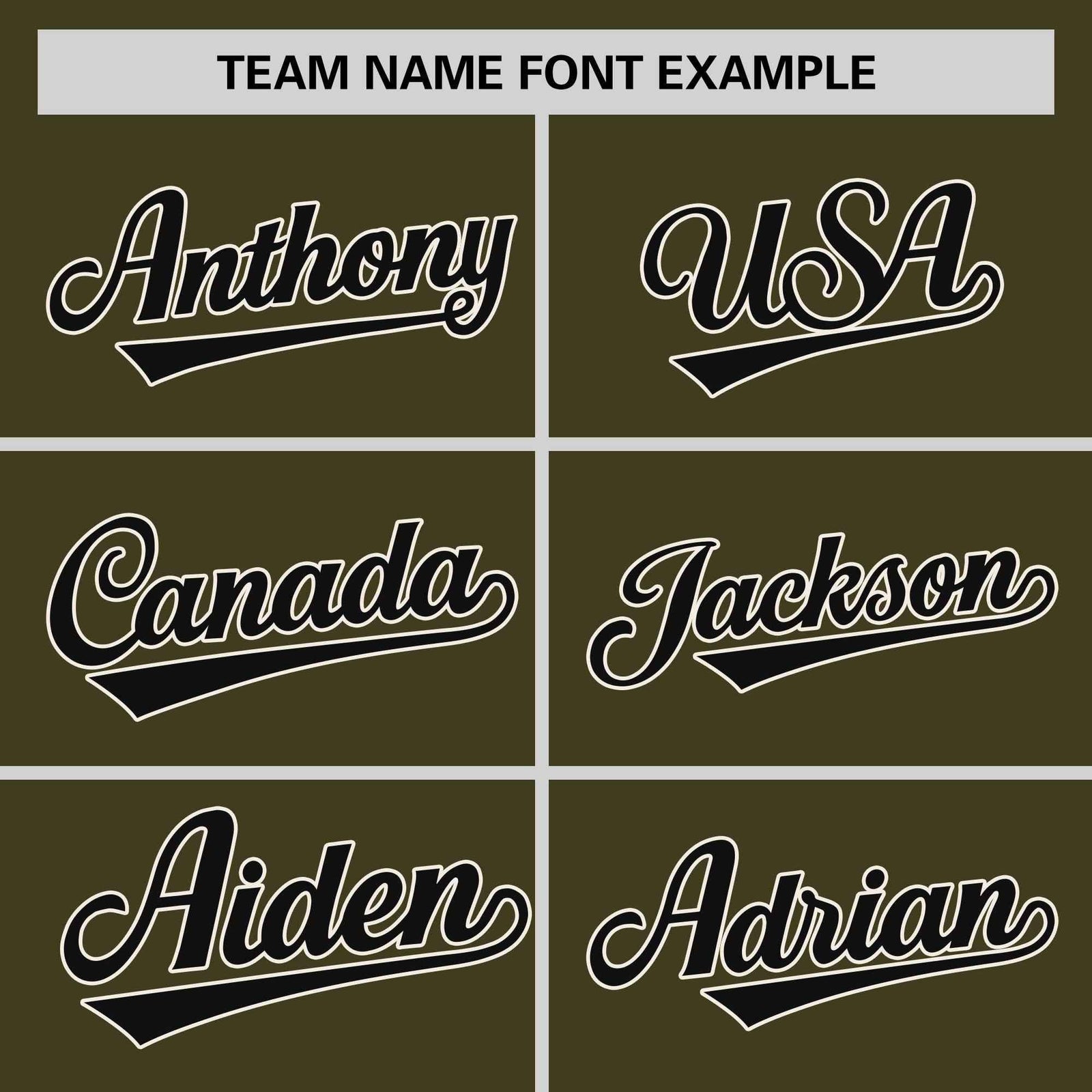 Custom Olive Black-Cream Stripe Fashion Raglan Sleeves Authentic Two-Button Softball Jersey