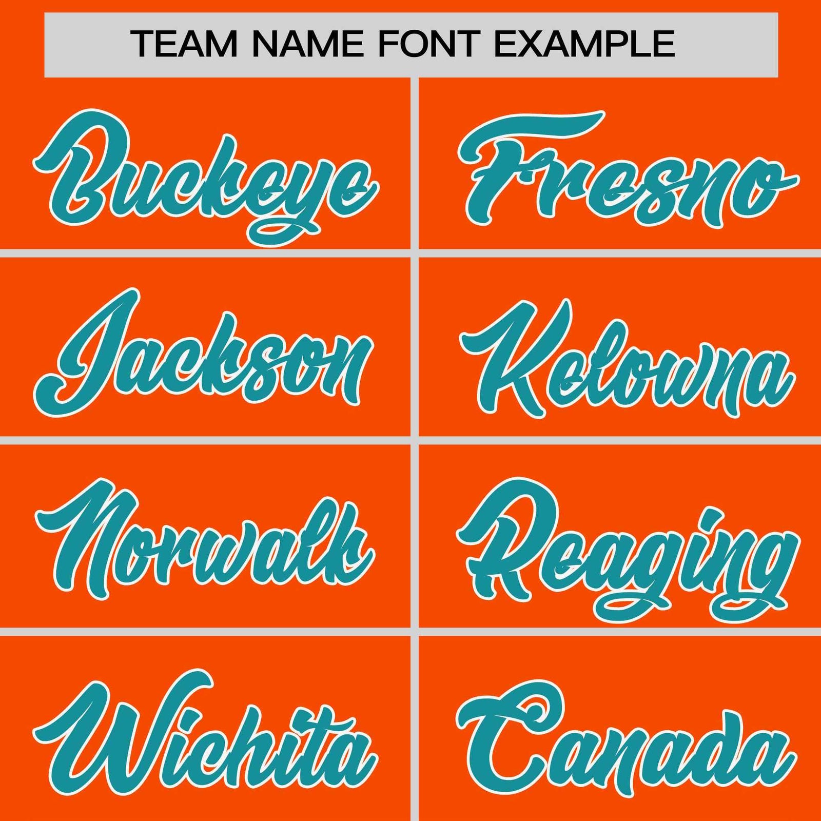 Custom Orange Aqua-White Stripe Fashion Raglan Sleeves Authentic Two-Button Softball Jersey