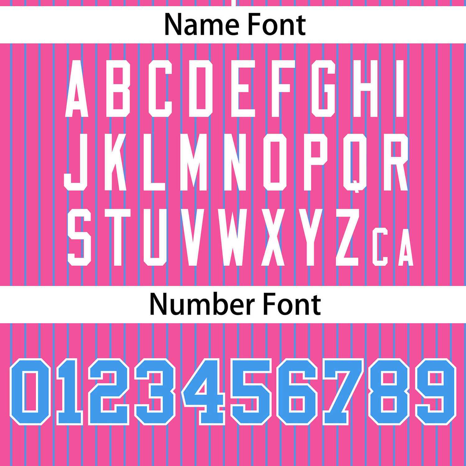 Custom Pink Powder Blue Stripe Fashion Authentic Two-Button Softball Jersey