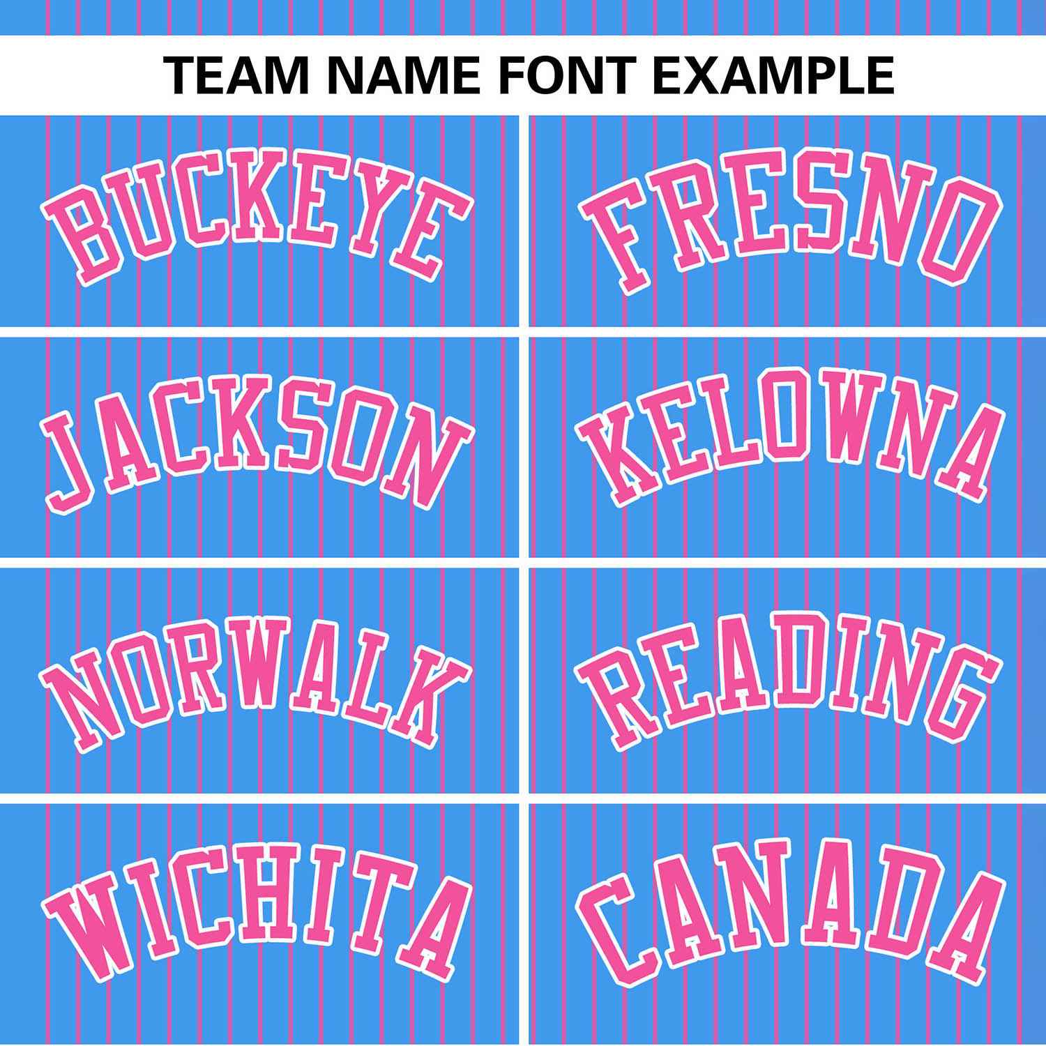 Custom Powder Blue Pink Stripe Fashion Authentic Two-Button Softball Jersey