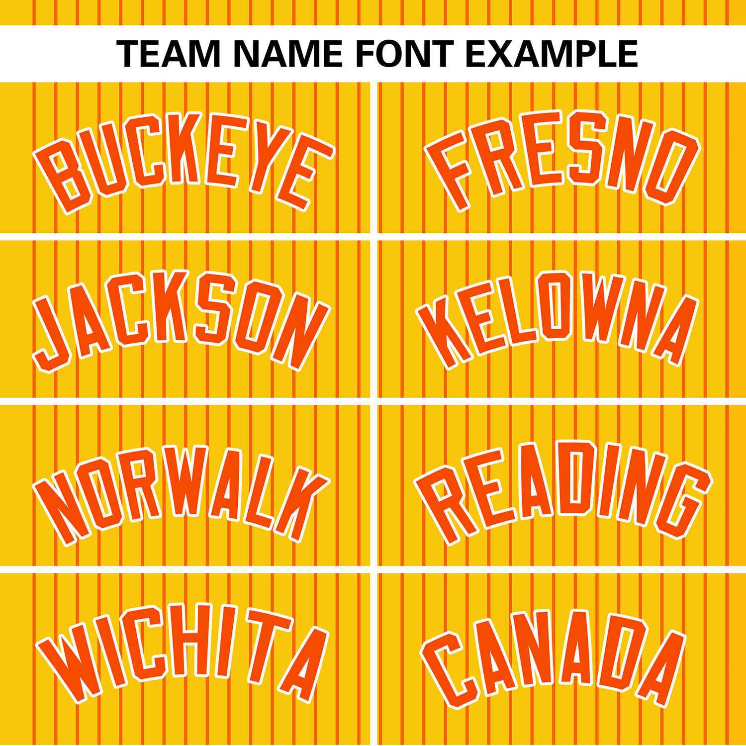 Custom Gold Orange Stripe Fashion Authentic Two-Button Softball Jersey