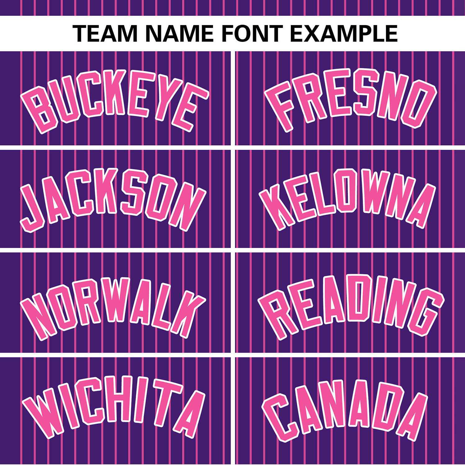 Custom Purple Pink Stripe Fashion Authentic Two-Button Softball Jersey