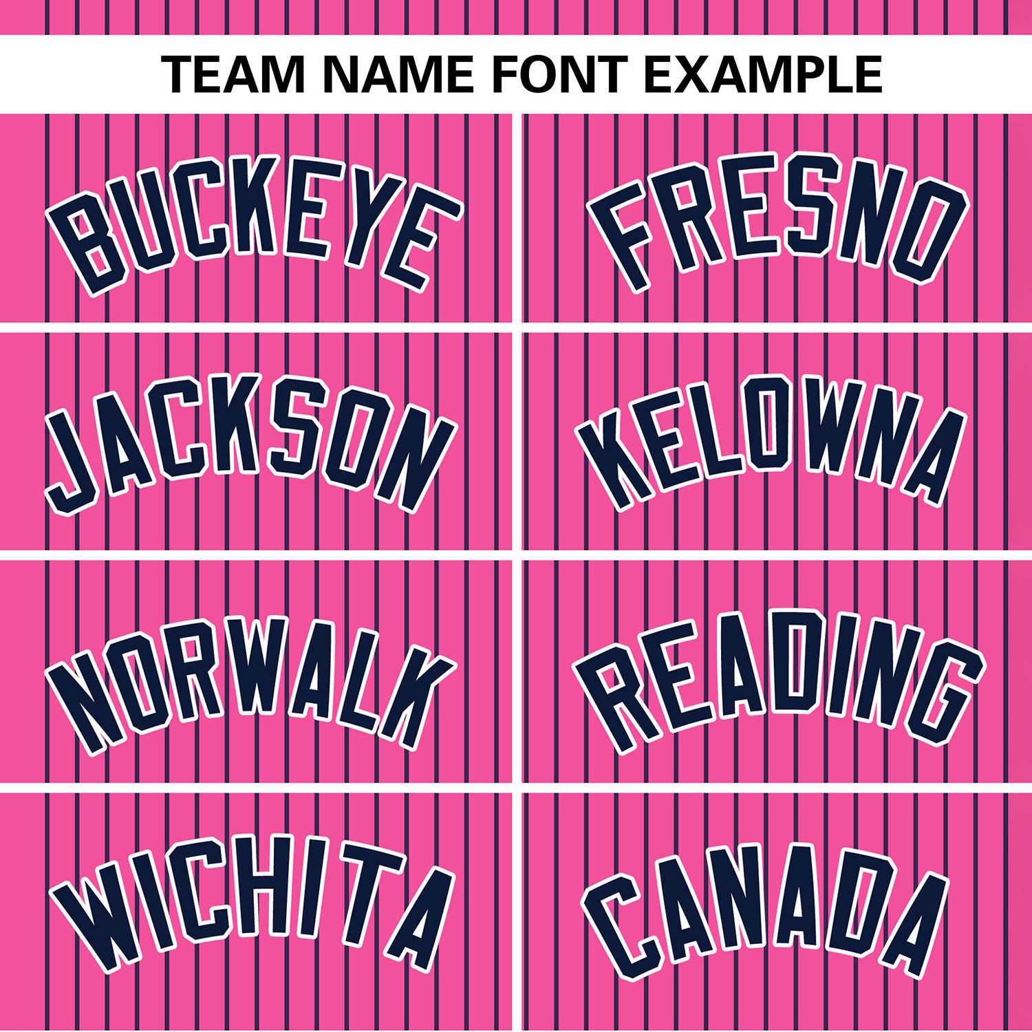Custom Pink Navy Stripe Fashion Authentic Two-Button Softball Jersey