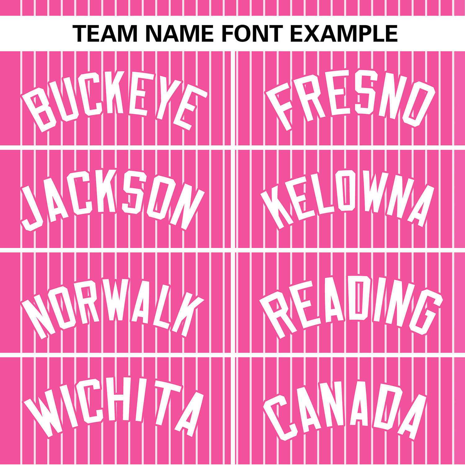 Custom Pink White Stripe Fashion Authentic Two-Button Softball Jersey