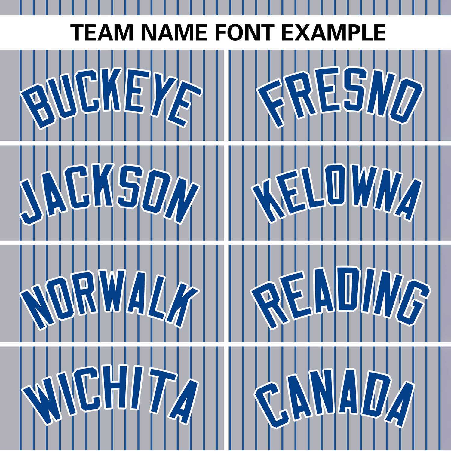 Custom Gray Royal Stripe Fashion Authentic Two-Button Softball Jersey