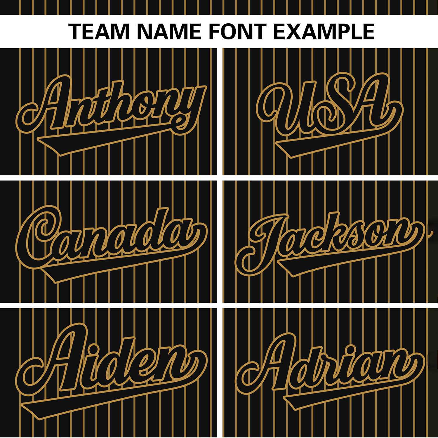 Custom Black Old Gold Stripe Fashion Authentic Two-Button Softball Jersey