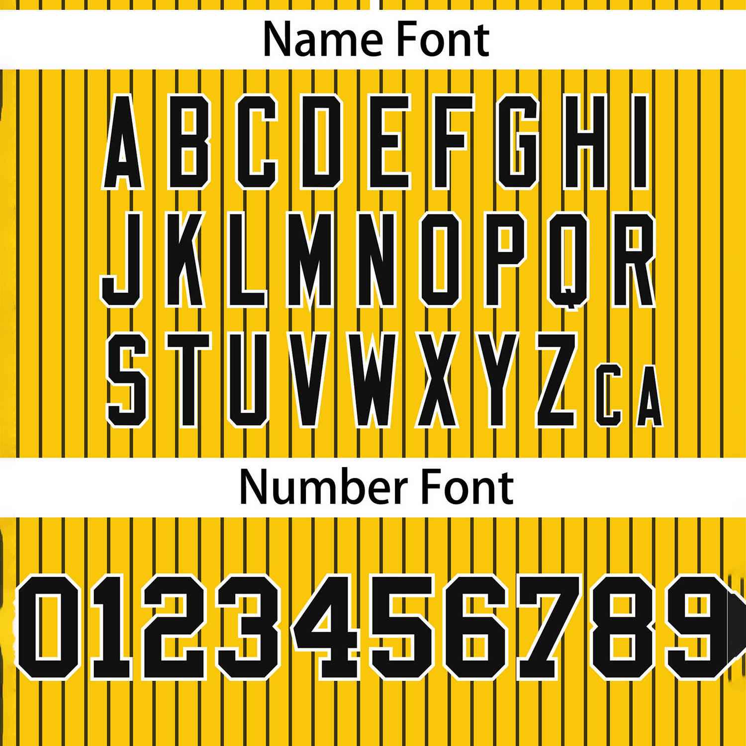 Custom Gold Black Stripe Fashion Authentic Two-Button Softball Jersey