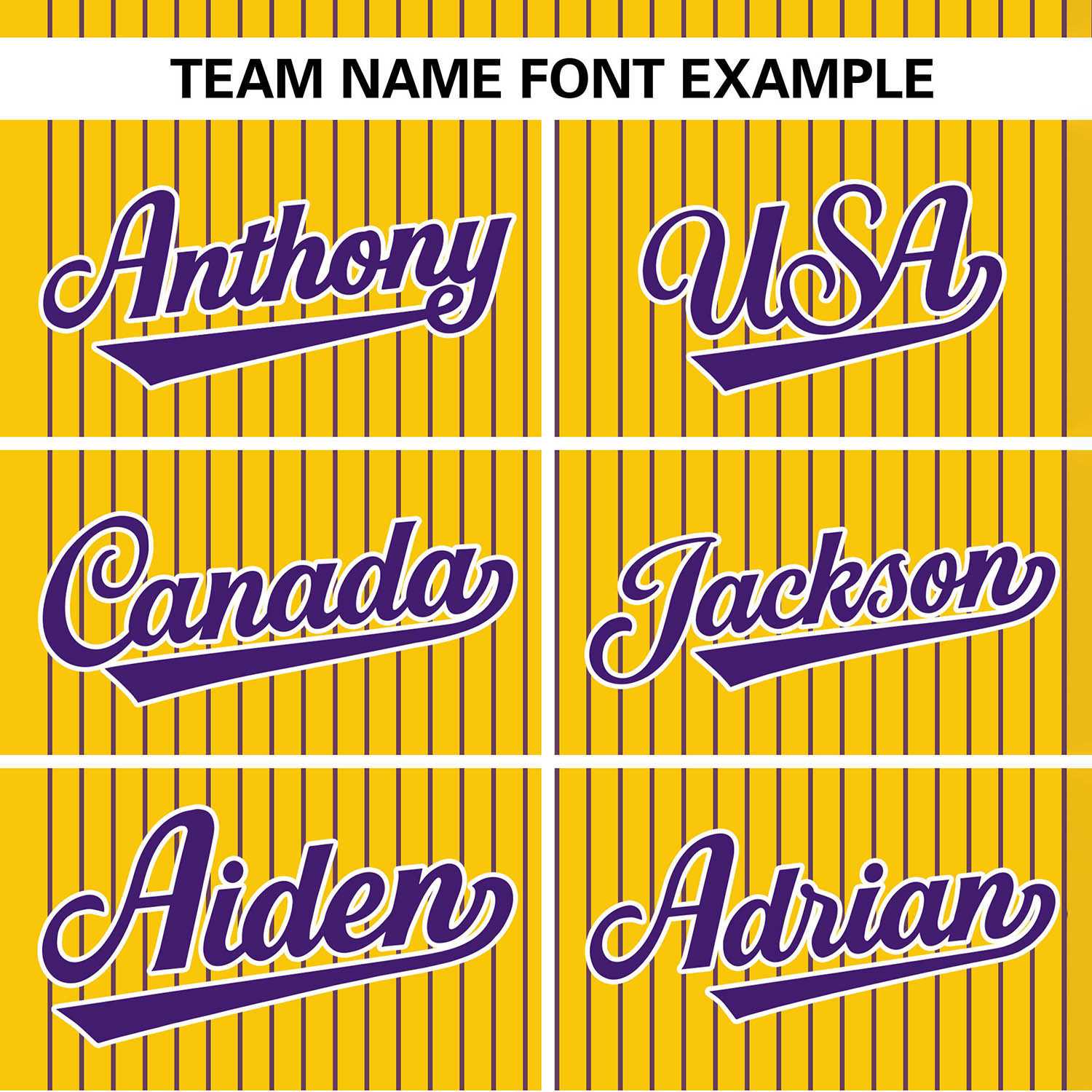 Custom Gold Purple Stripe Fashion Authentic Two-Button Softball Jersey