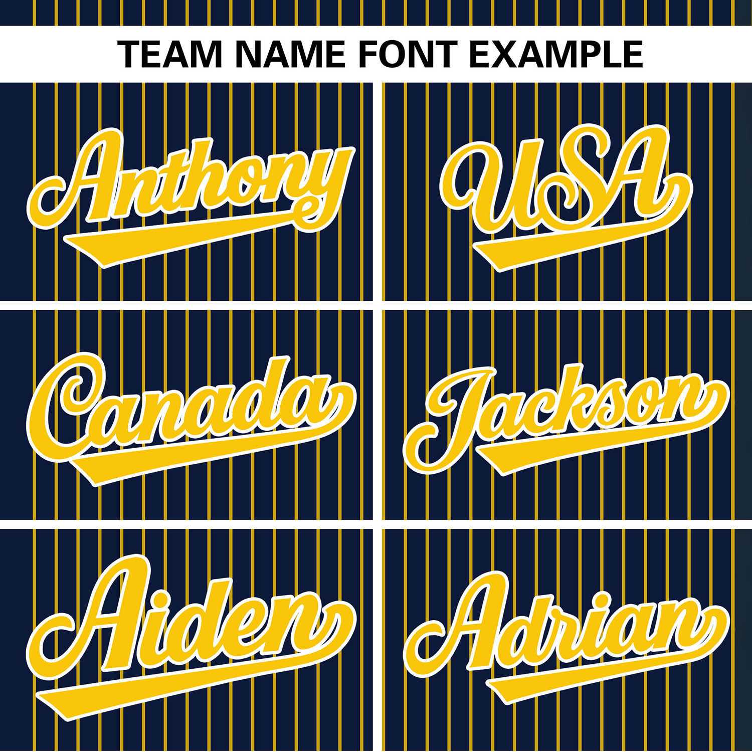 Custom Navy Gold Stripe Fashion Authentic Two-Button Softball Jersey