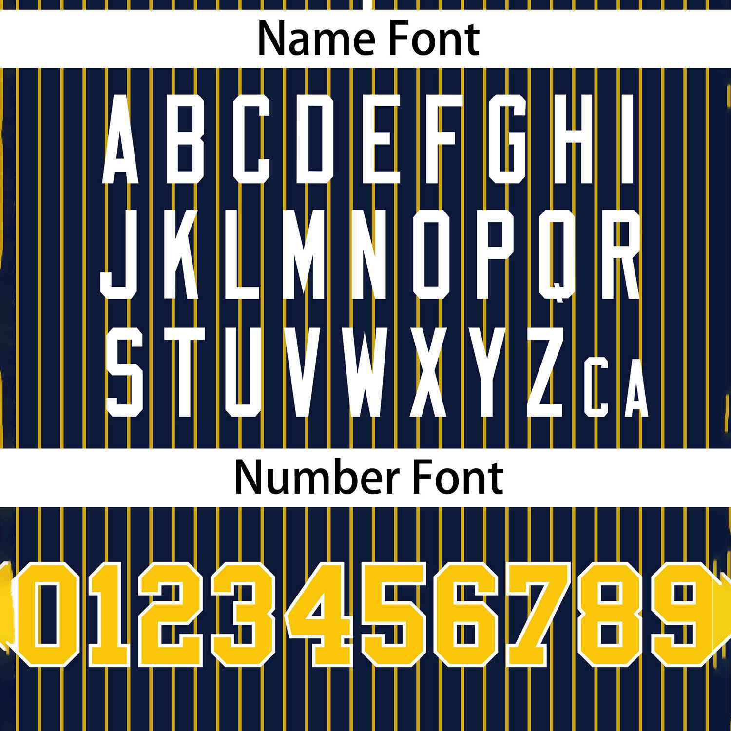 Custom Navy Gold Stripe Fashion Authentic Two-Button Softball Jersey