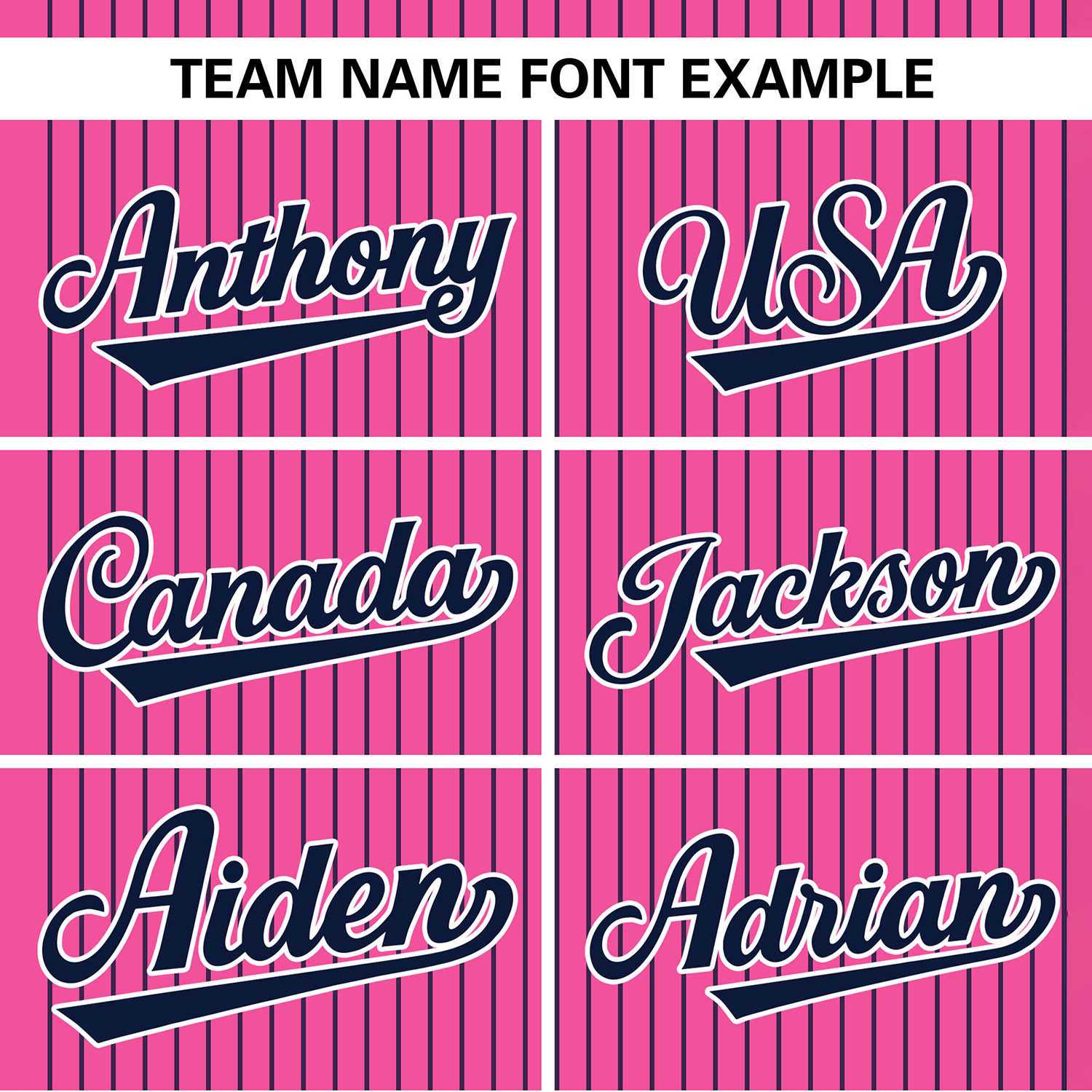 Custom Pink Navy Stripe Fashion Authentic Two-Button Softball Jersey