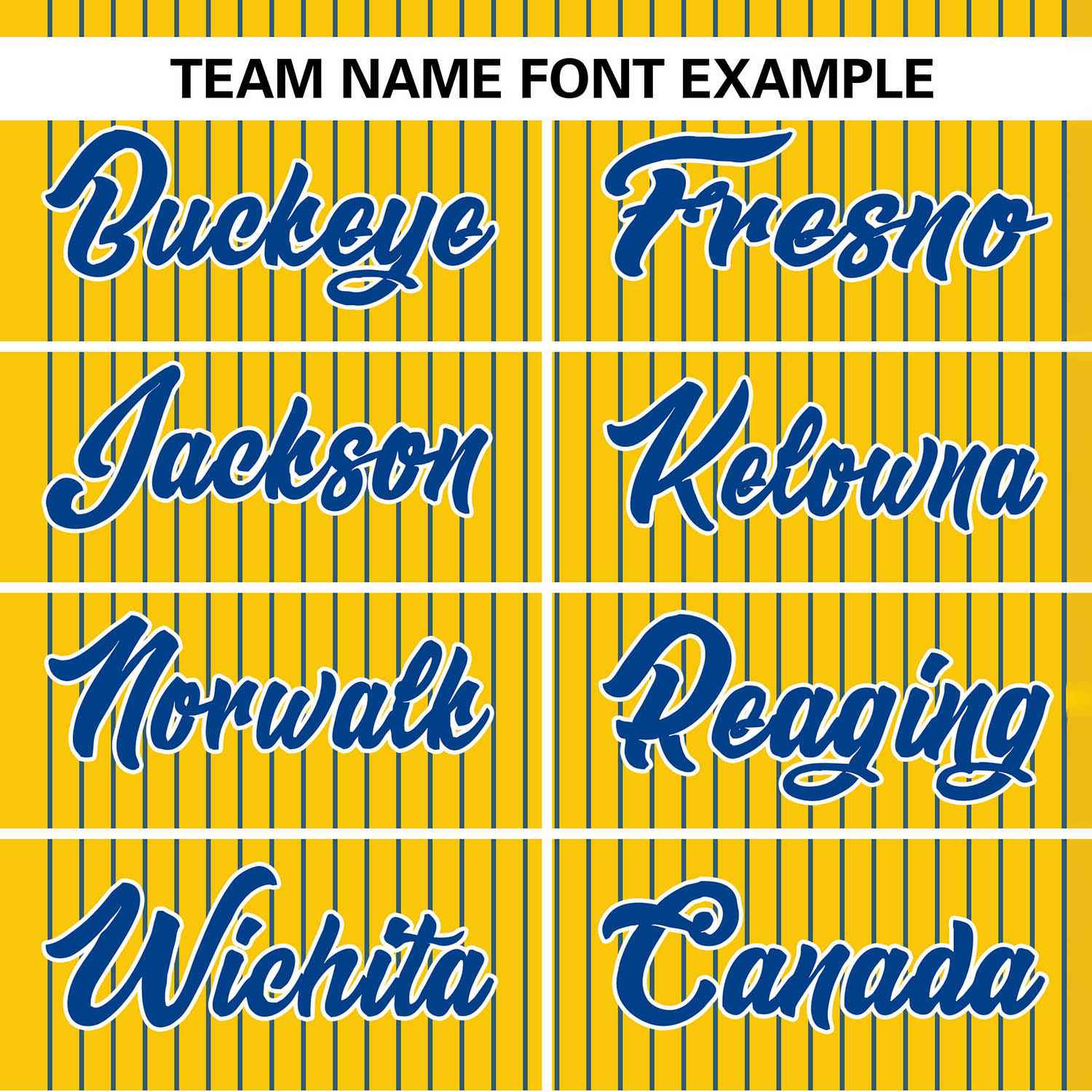 Custom Gold Royal Stripe Fashion Authentic Two-Button Softball Jersey