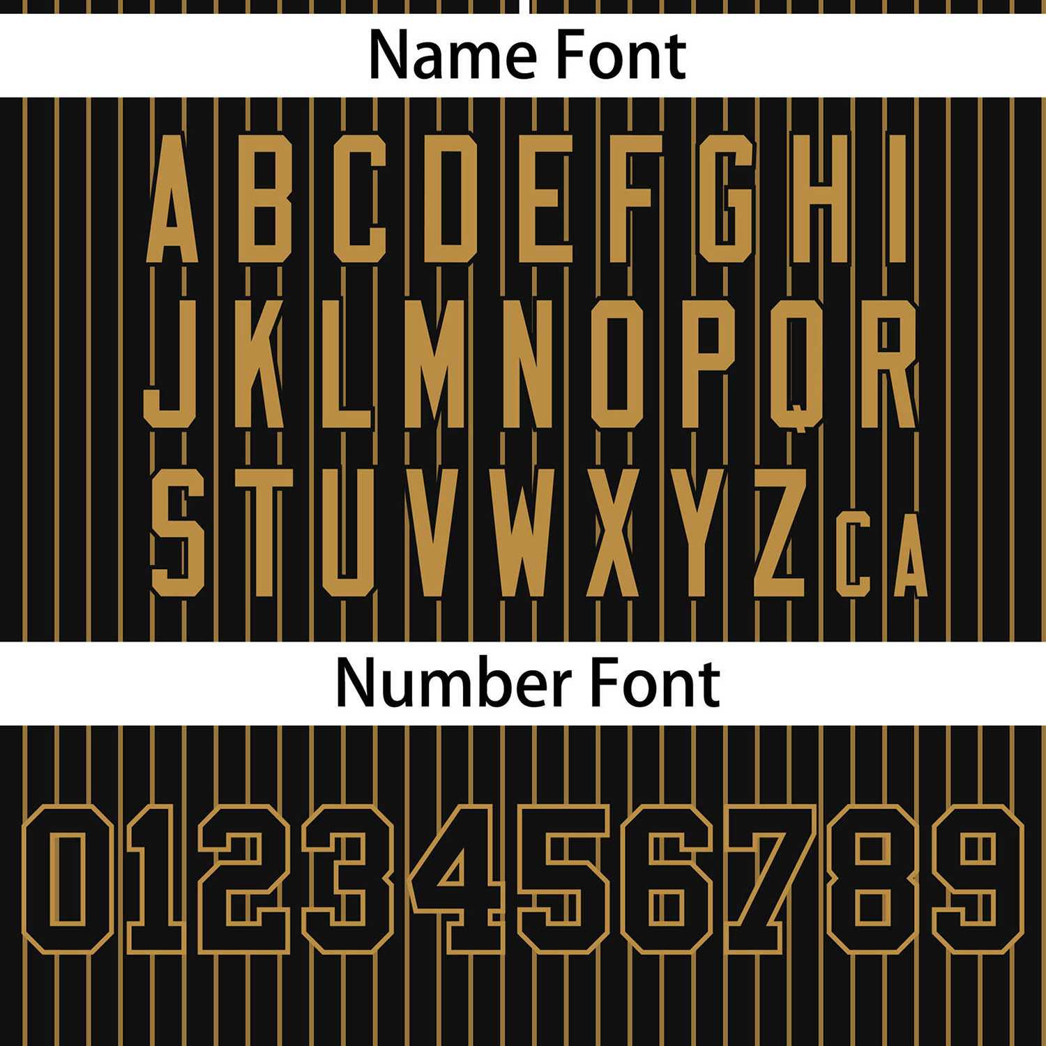 Custom Black Old Gold Stripe Fashion Authentic Two-Button Softball Jersey