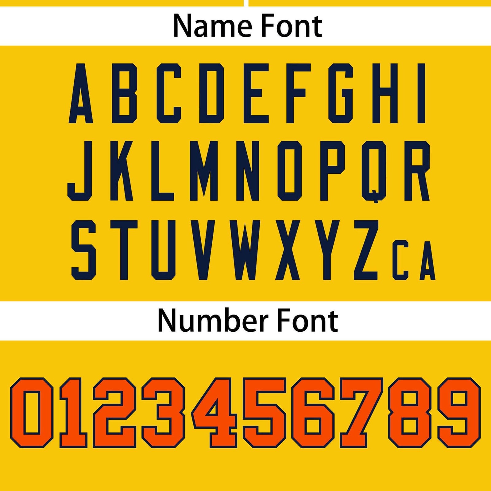 Custom Gold Navy-Orange Color Block Personalized Authentic Two-Button Softball Jersey