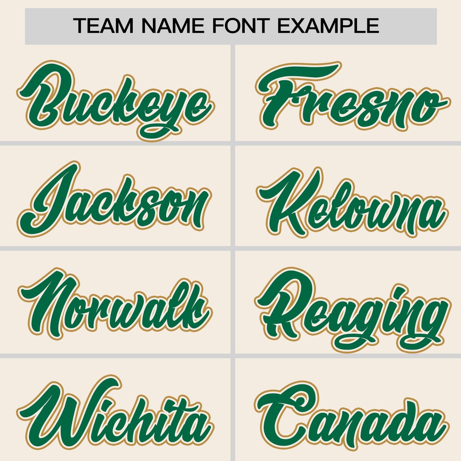 Custom Cream Kelly Green Personalized Classic Authentic Sleeveless Baseball Jersey