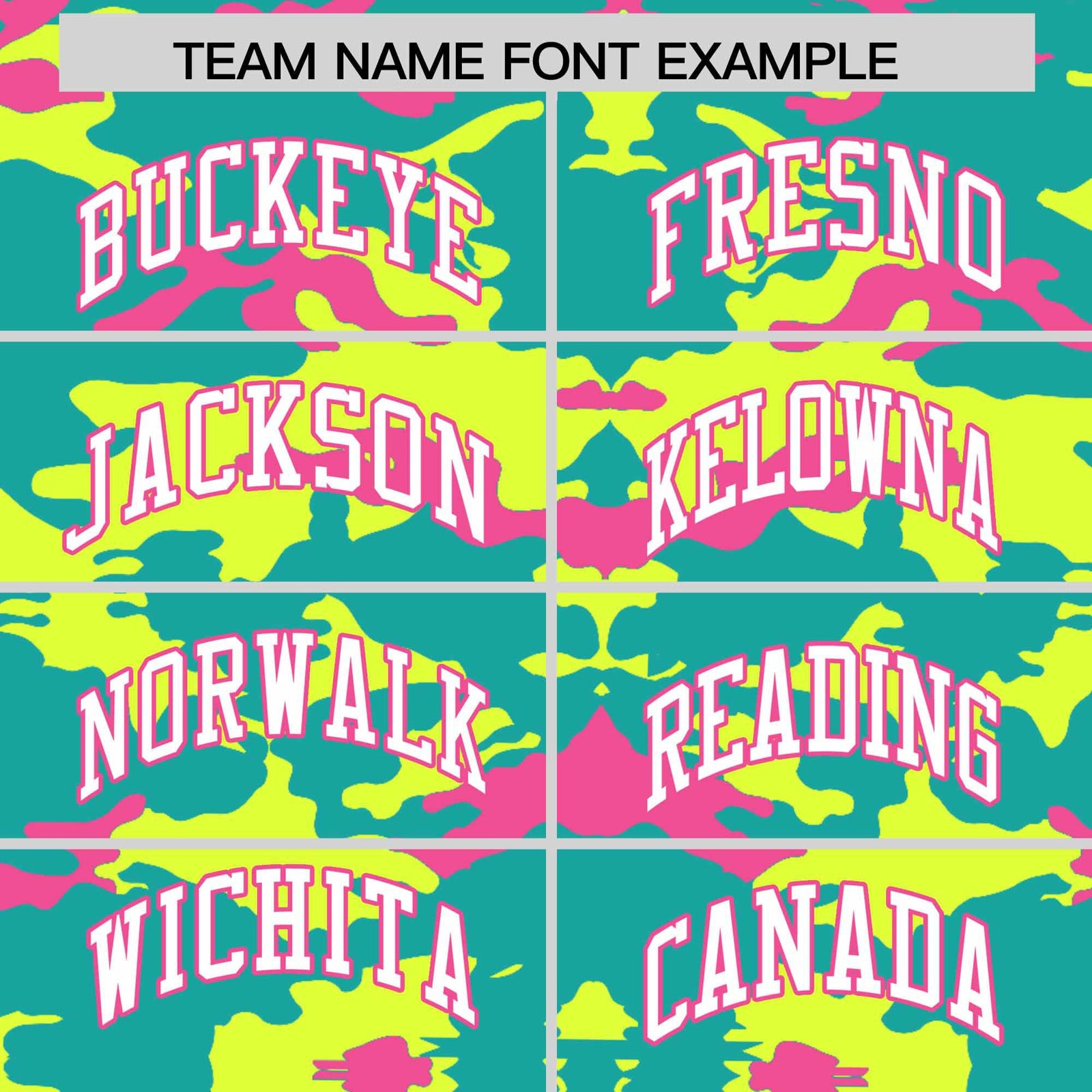 Custom Bright Green Fluorescent Green and Pink Camo Fashion Authentic Sleeveless Baseball Jersey