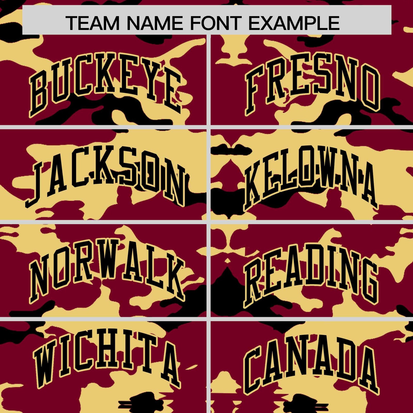 Custom Crimson Khaki and Black Camo Fashion Authentic Sleeveless Baseball Jersey