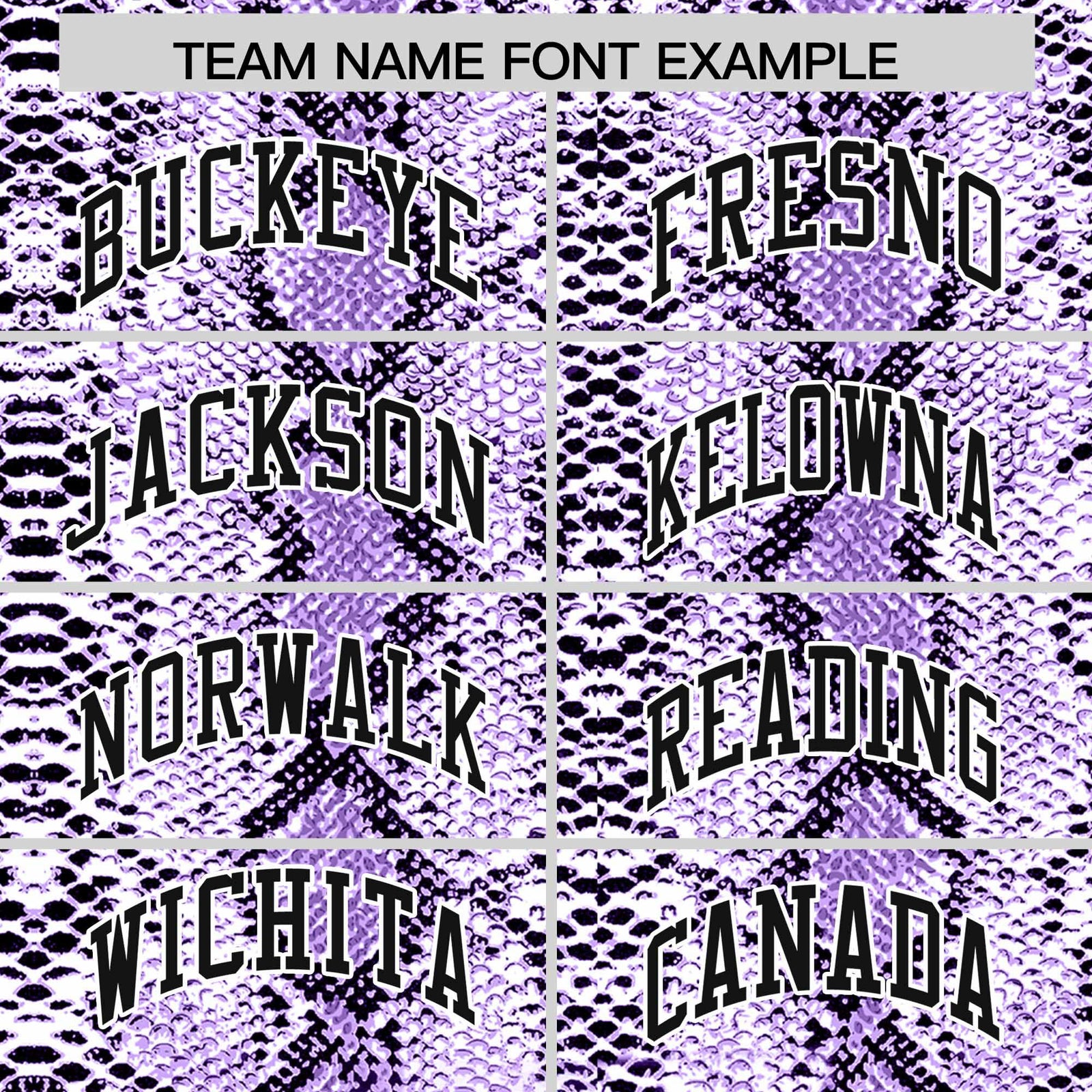 Custom Purple Snakeskin Pattern Authentic Sleeveless Baseball Jersey