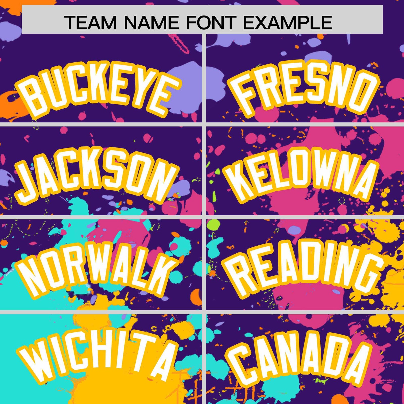 Custom Purple Graffiti Fashion Baseball Jersey For Women