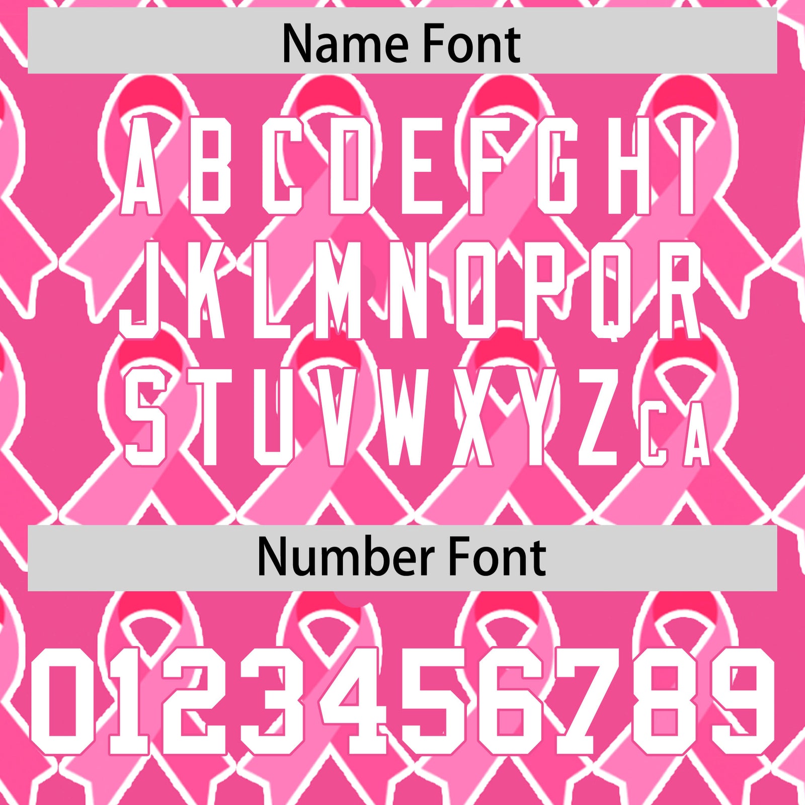 Custom Pink White Breast Cancer Awareness Month Pink Ribbon Authentic Baseball Jersey for Women