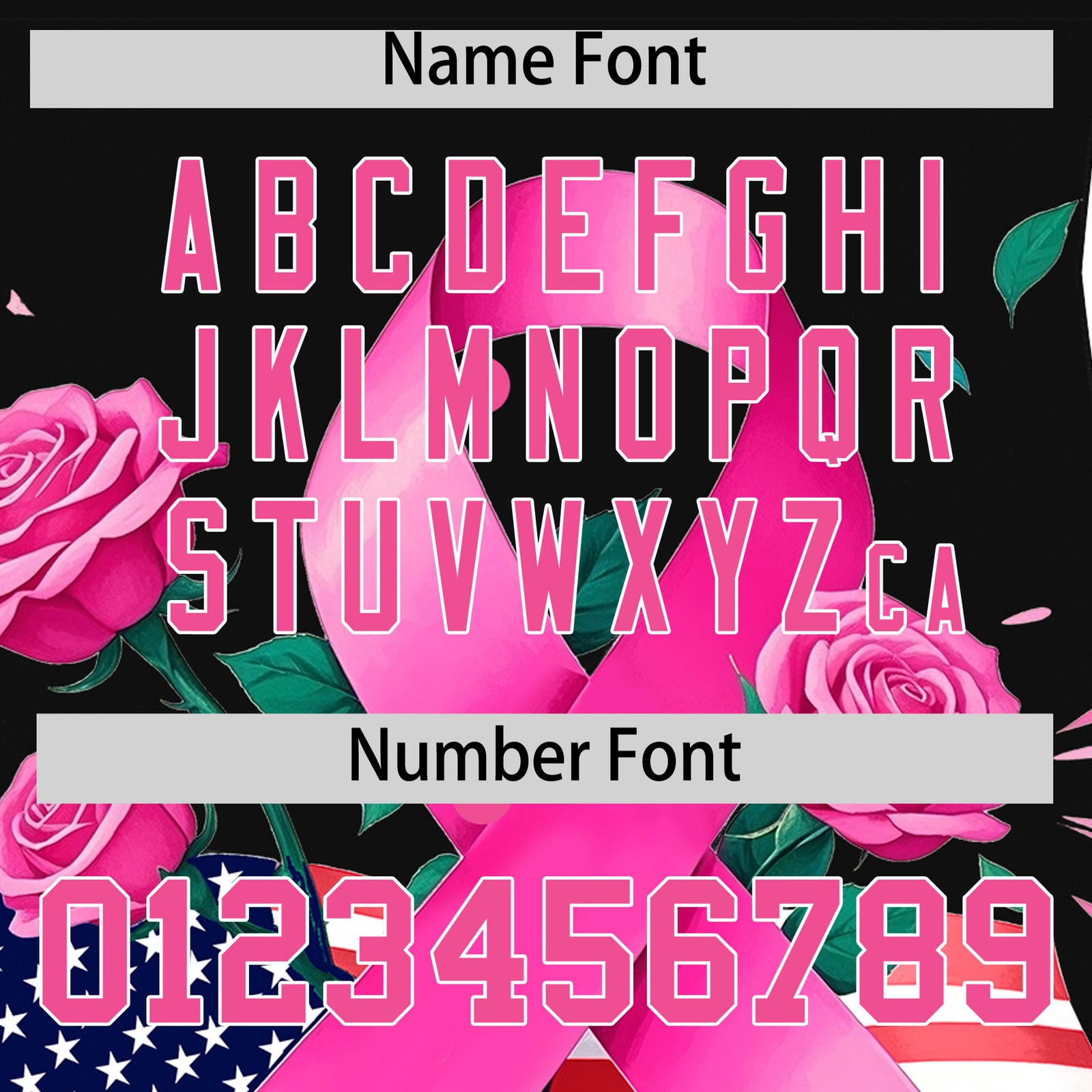 Custom Black Pink Breast Cancer Awareness Month Pink Ribbon Authentic Baseball Jersey for Women