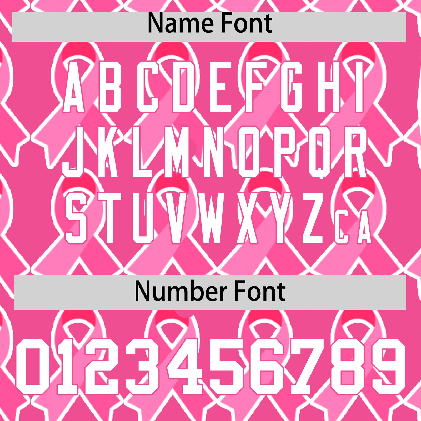 Custom Pink White Breast Cancer Awareness Month Pink Ribbon Authentic Baseball Jersey for Women