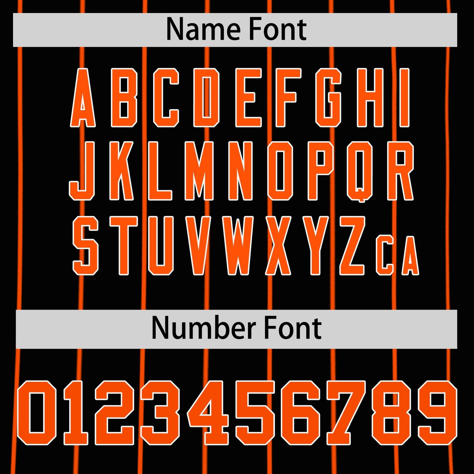 Custom Orange White Black Reversible Stripe Fashion Baseball Jersey| KXKSHOP