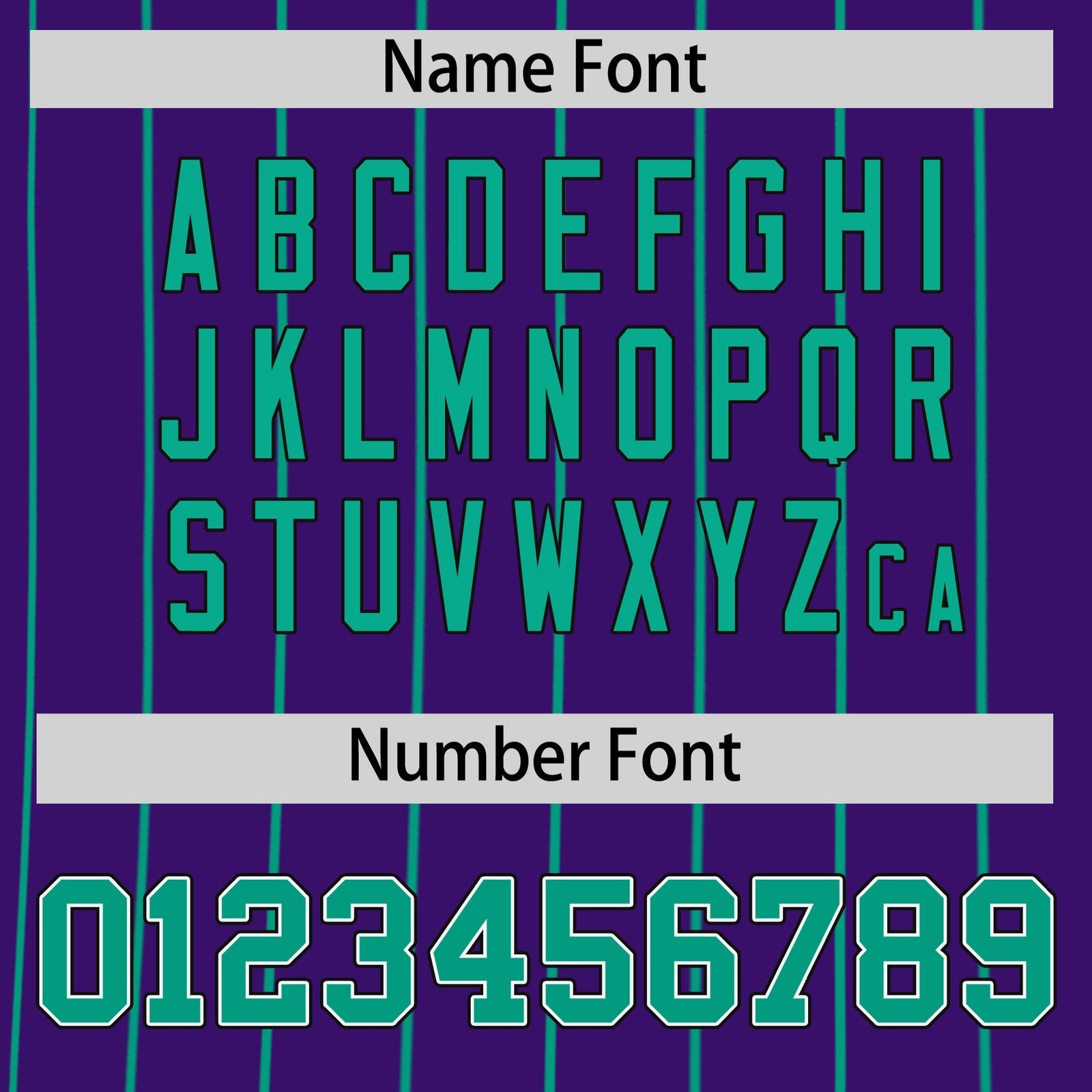 Custom Purple White Green Reversible Stripe Fashion Baseball Jersey| KXKSHOP