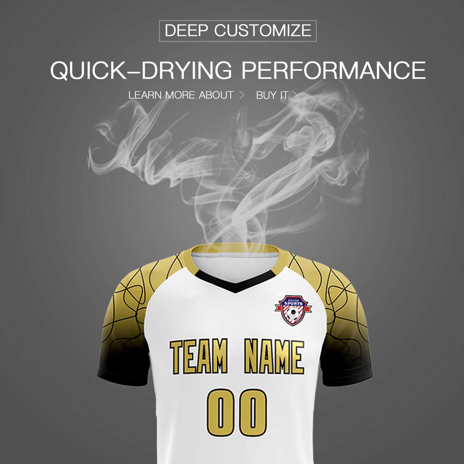 Custom White Classic Soccer Training Sets Jersey For Adults/Kids