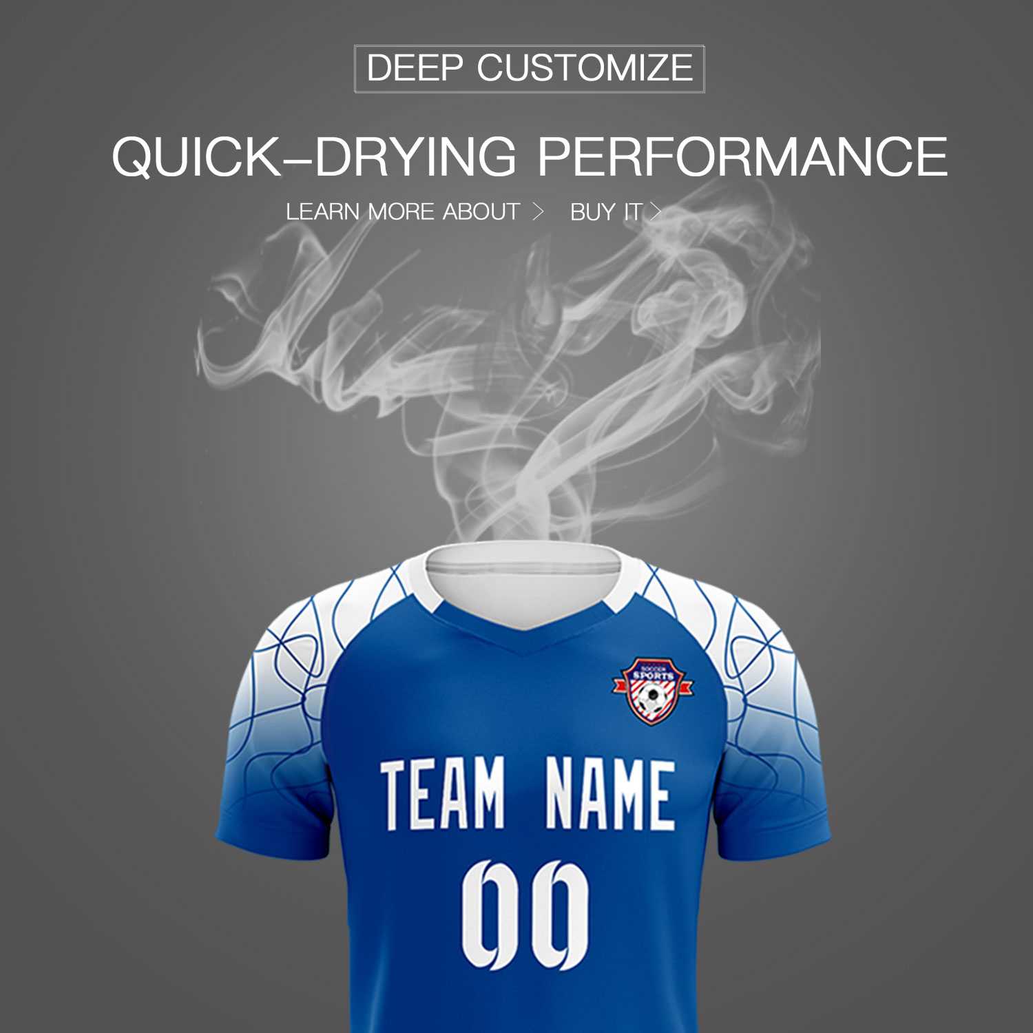 Custom Navy Classic Soccer Training Sets Jersey For Adults/Kids