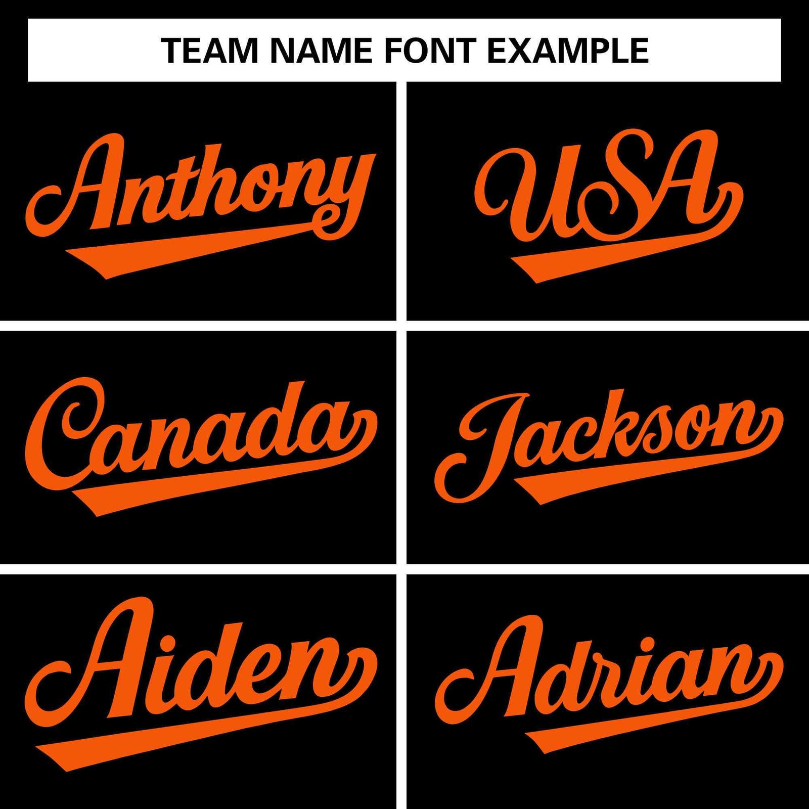 Custom Black Orange Classic Style Personalized Sport Pullover Hoodie