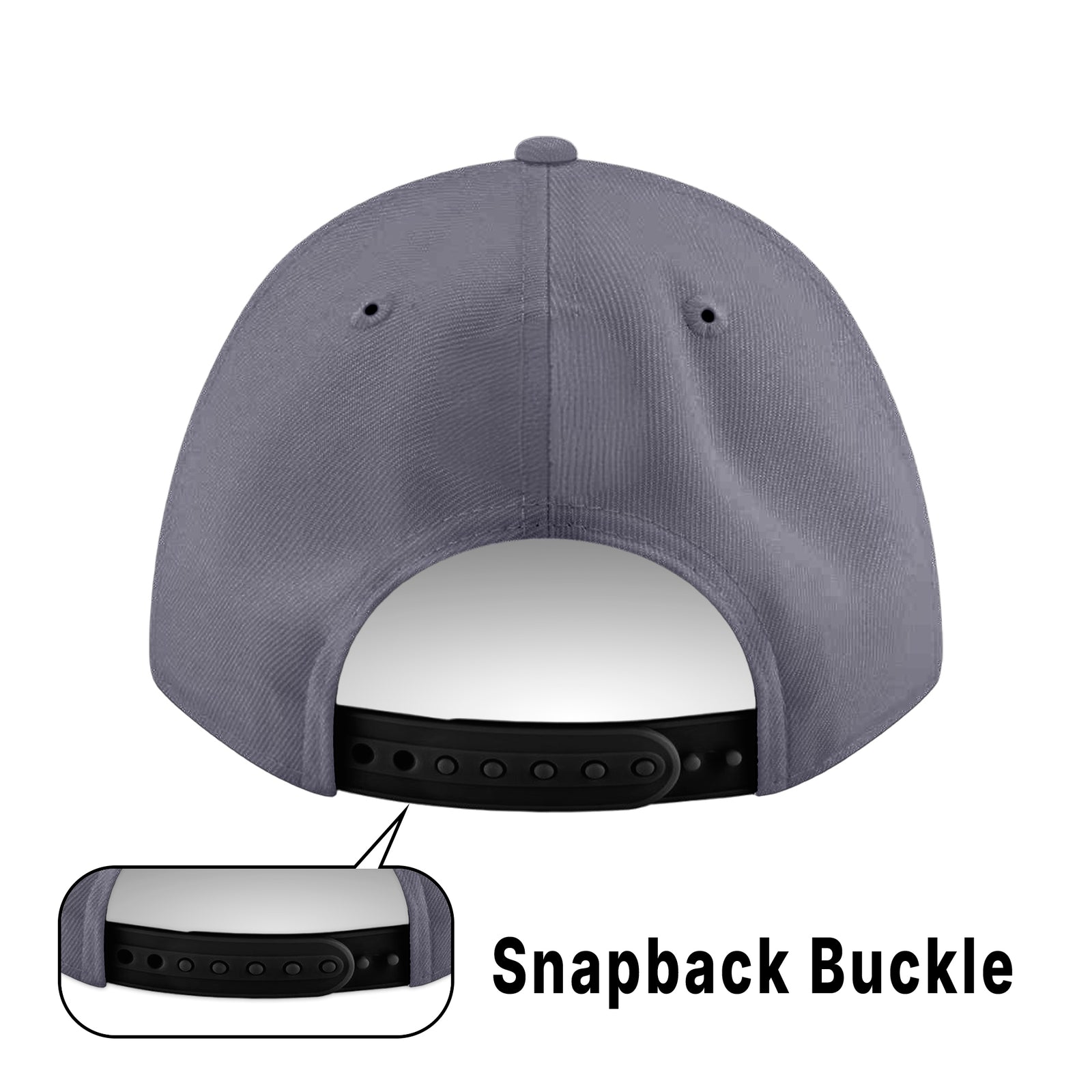 Custom White 3D Puff Embroidery Flat Embroidery Flat Eaves Sport Baseball Cap Design for Men/Women/Youth