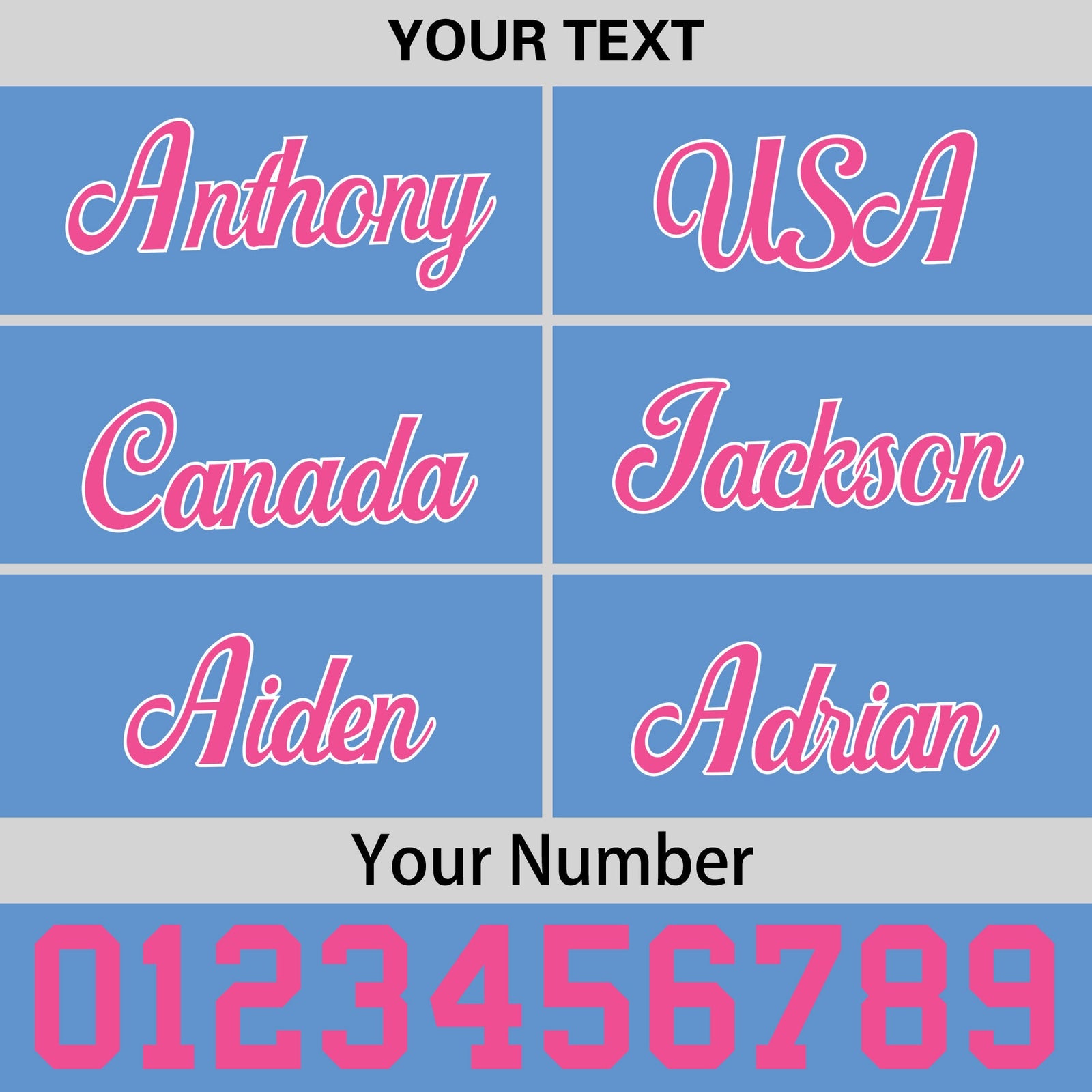 Custom Powder Blue 3D Puff Embroidery Flat Embroidery Casual Sport Baseball Cap