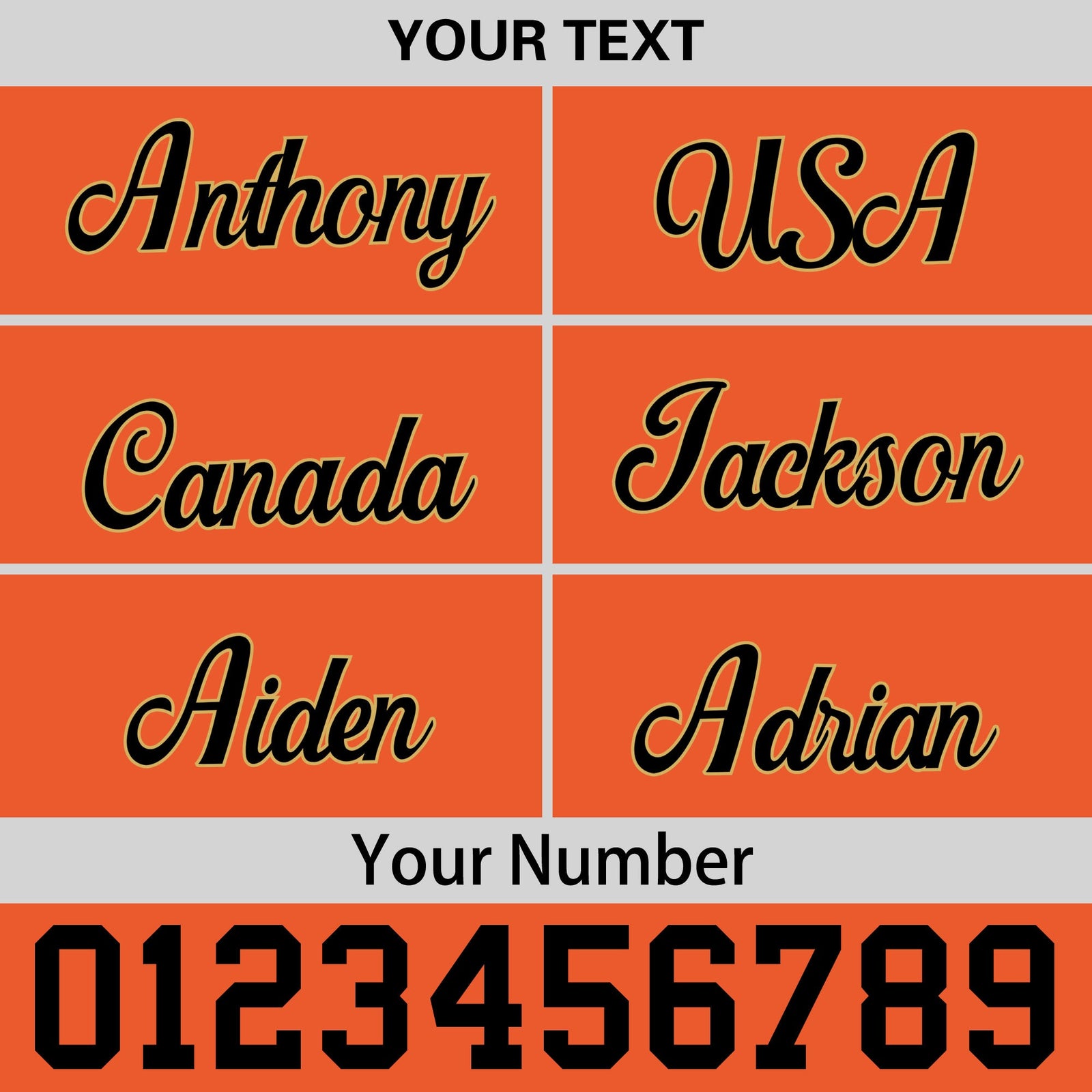 Custom Orange 3D Puff Embroidery Flat Embroidery Casual Sport Baseball Cap