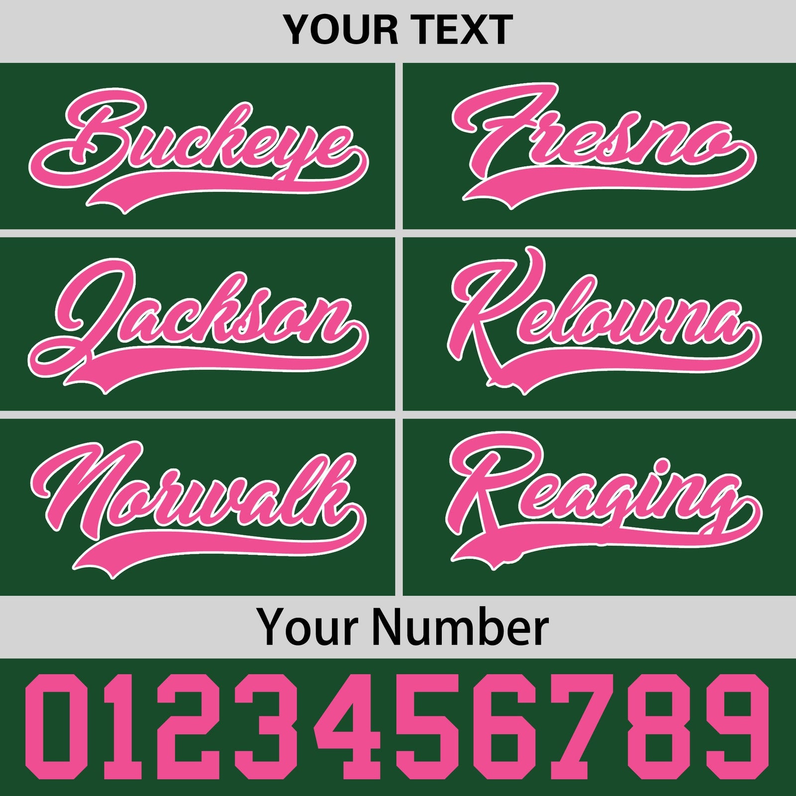 Custom Green 3D Puff Embroidery Flat Embroidery Casual Sport Baseball Cap