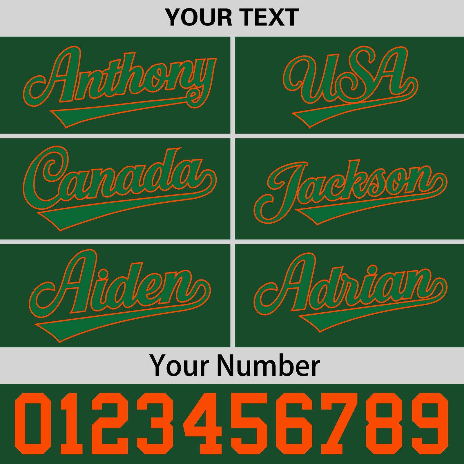 Custom Green 3D Puff Embroidery Flat Embroidery Casual Sport Baseball Cap