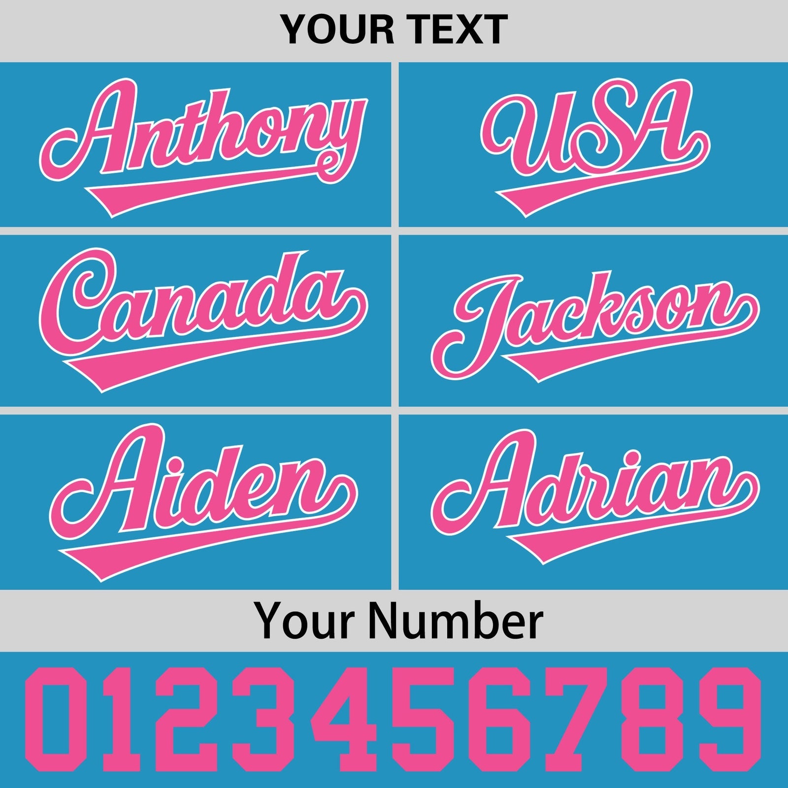 Custom Light Blue 3D Puff Embroidery Flat Embroidery Casual Sport Baseball Cap