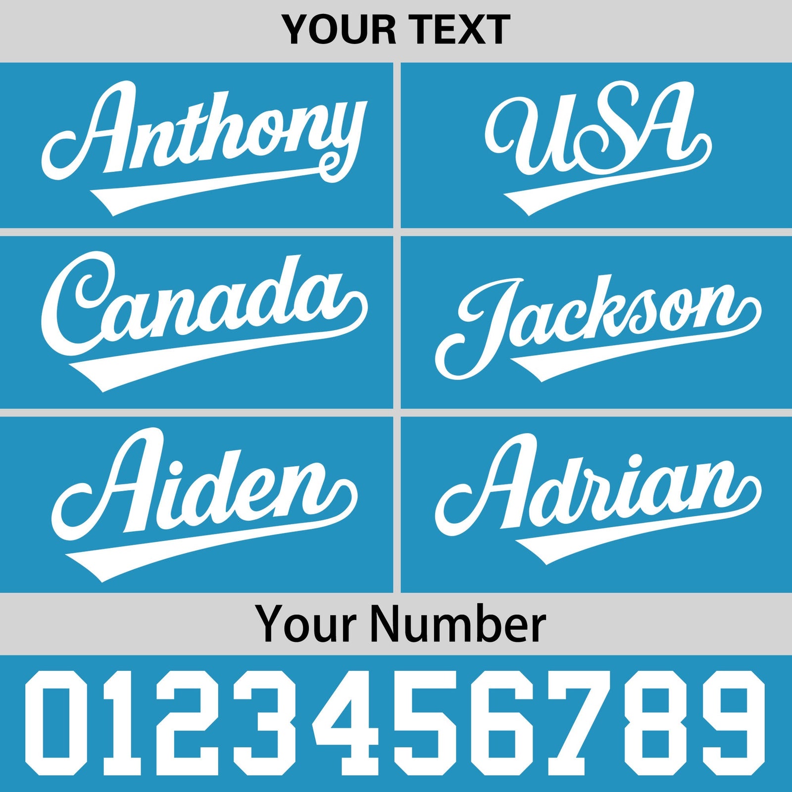 Custom Light Blue 3D Puff Embroidery Flat Embroidery Casual Sport Baseball Cap