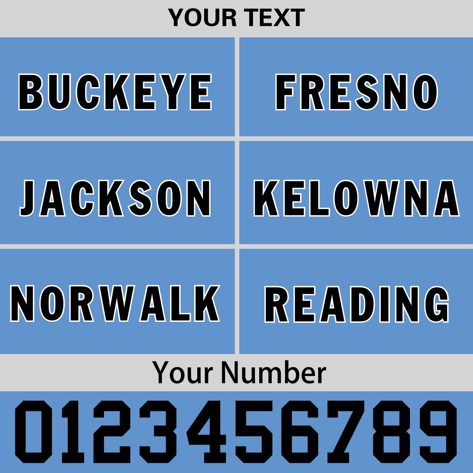 Custom Powder Blue 3D Puff Embroidery Flat Embroidery Casual Sport Baseball Cap