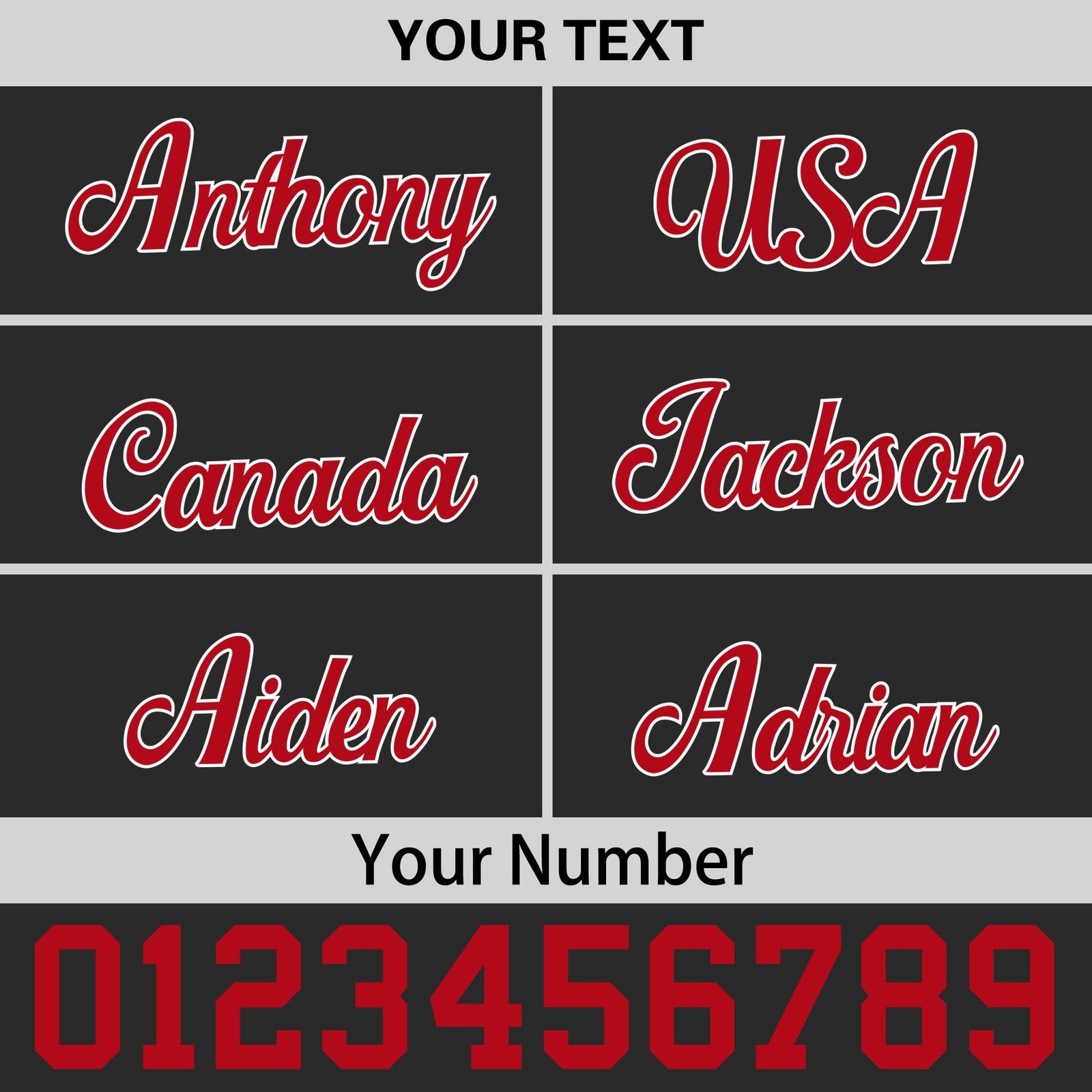 Custom Black Red 3D Puff Embroidery Flat Embroidery Casual Sport Baseball Cap