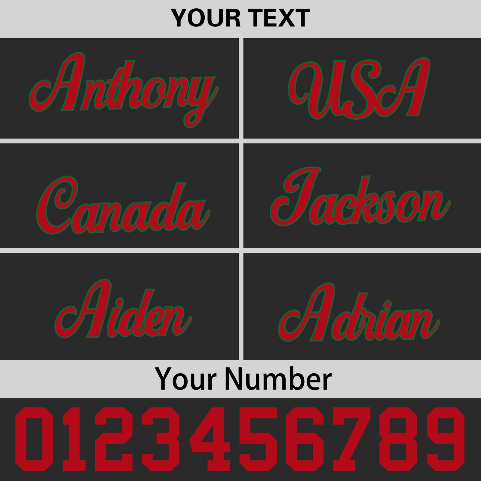 Custom Black Red 3D Puff Embroidery Flat Embroidery Casual Sport Baseball Cap