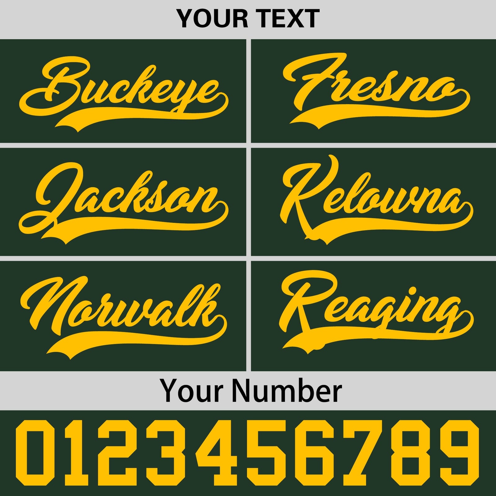 Custom Green Gold 3D Puff Embroidery Flat Embroidery Casual Sport Baseball Cap