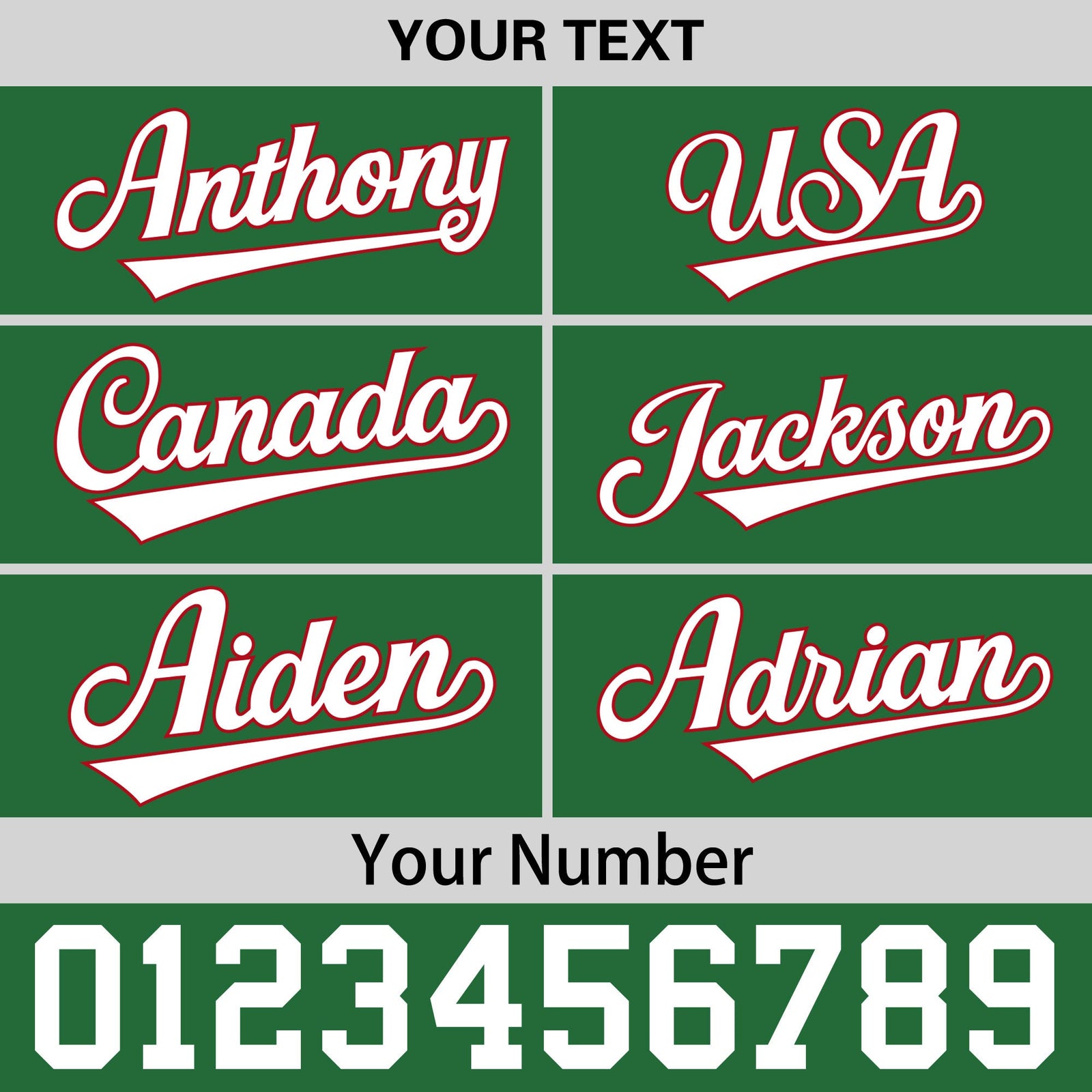 Custom Kelly Green Red 3D Puff Embroidery Flat Embroidery Casual Sport Baseball Cap