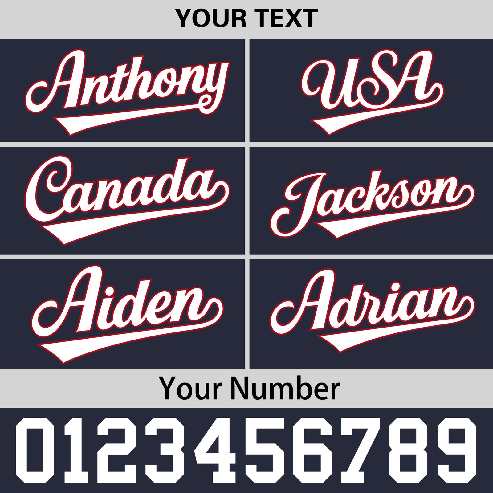 Custom Navy Red 3D Puff Embroidery Flat Embroidery Casual Sport Baseball Cap