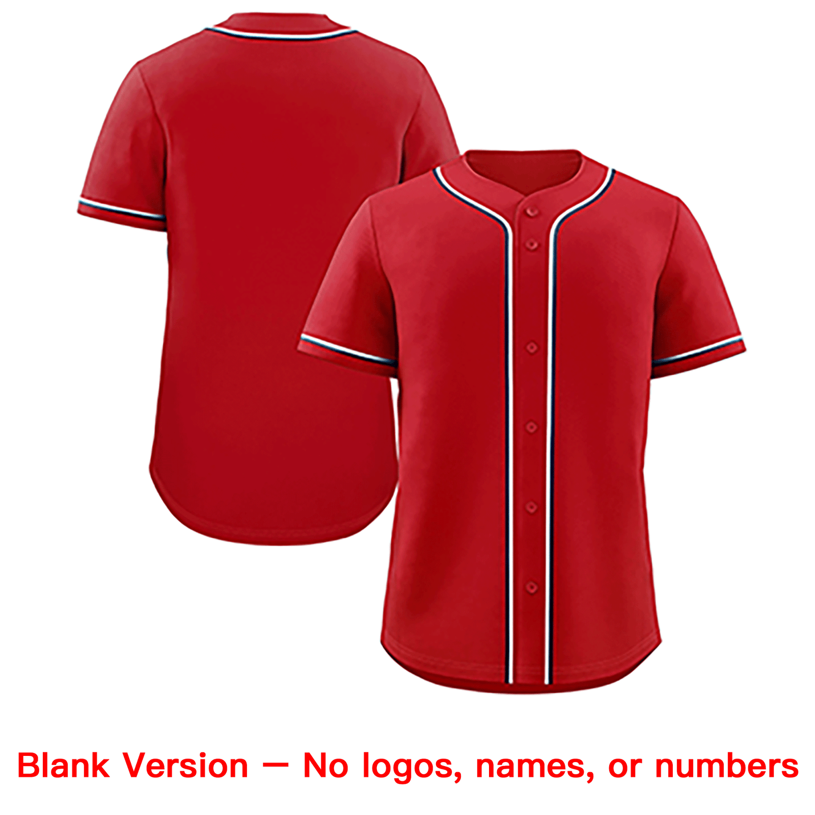 Custom Baseball Jersey Stitched Personalized Baseball Shirts Sports Uniform for Team