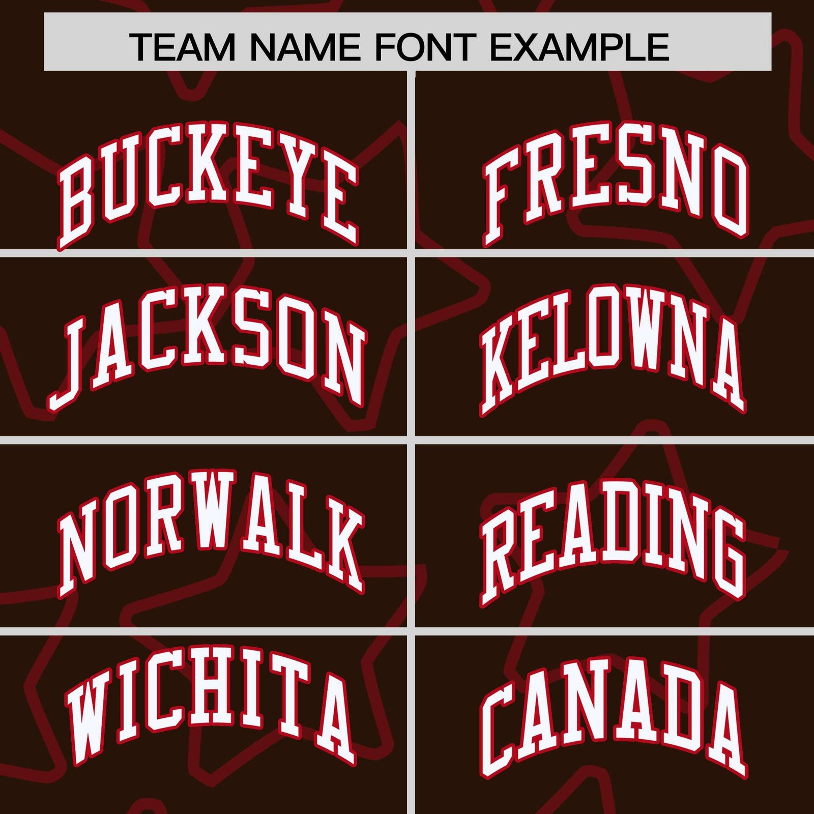 Custom Brown Red Varsity Full-Snap Star Pattern Letterman Baseball Jacket